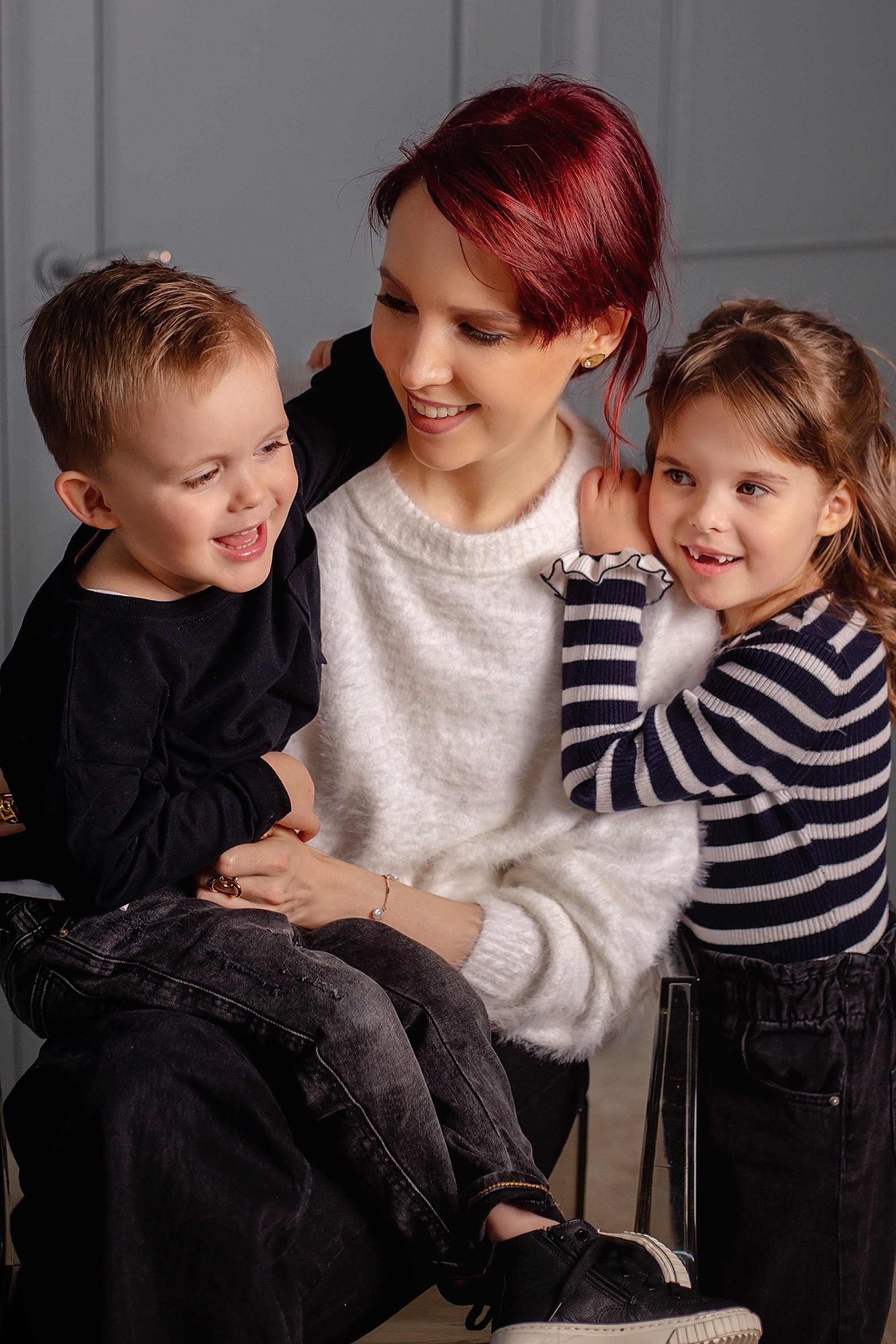 Саша и дети. Фотограф в Москве Ксения Мокрушина | Brand & Women photographer