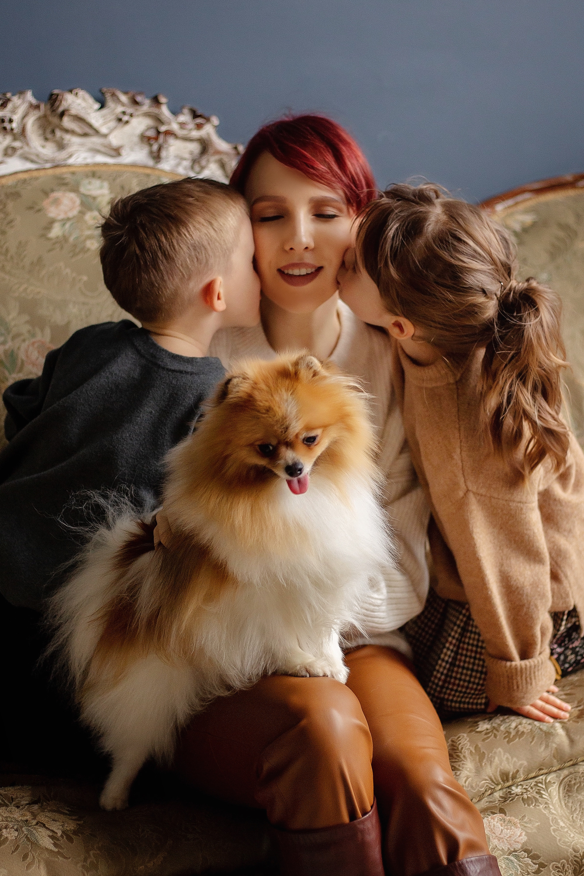 Саша и дети. Фотограф в Москве Ксения Мокрушина | Brand & Women photographer