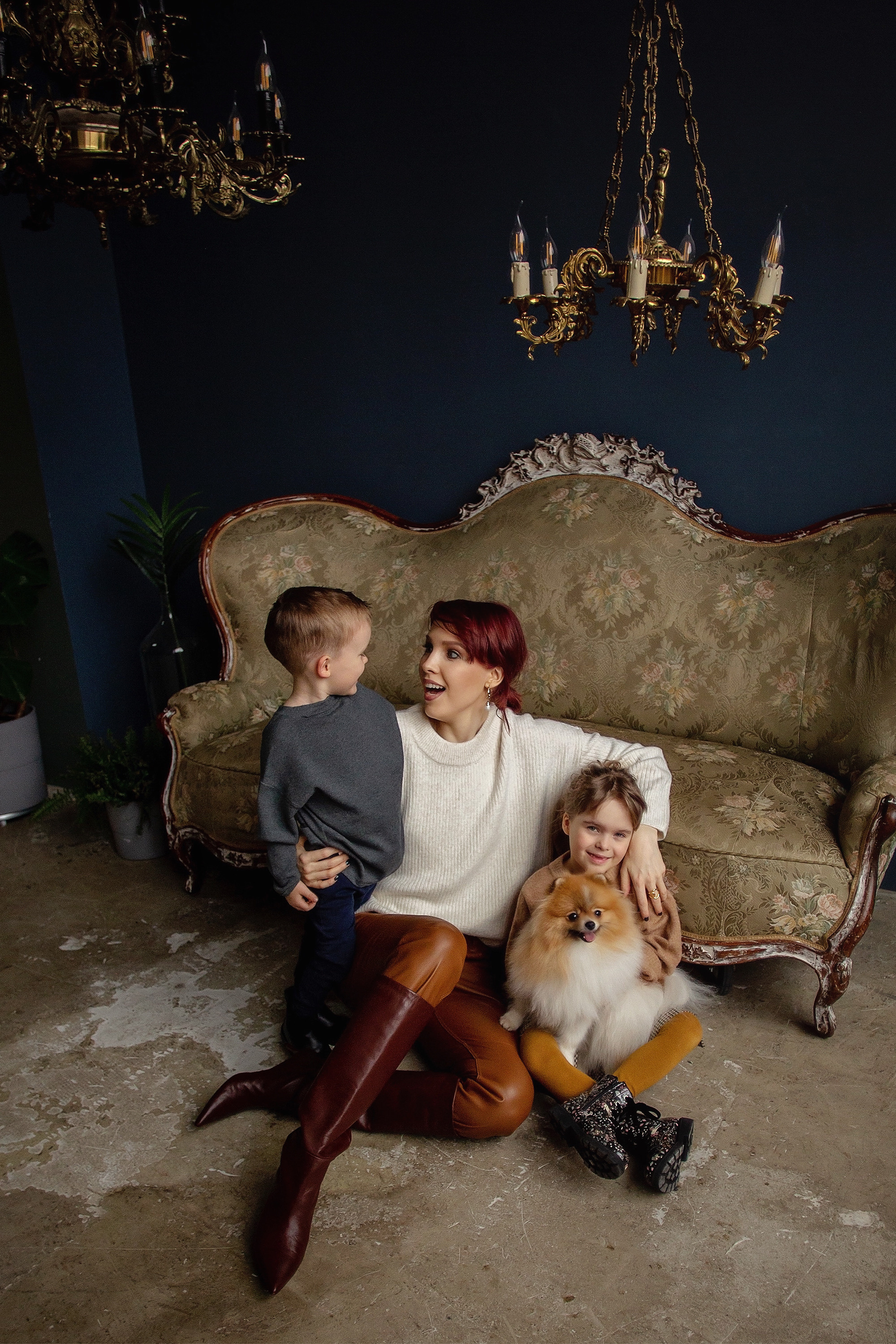 Саша и дети. Фотограф в Москве Ксения Мокрушина | Brand & Women photographer