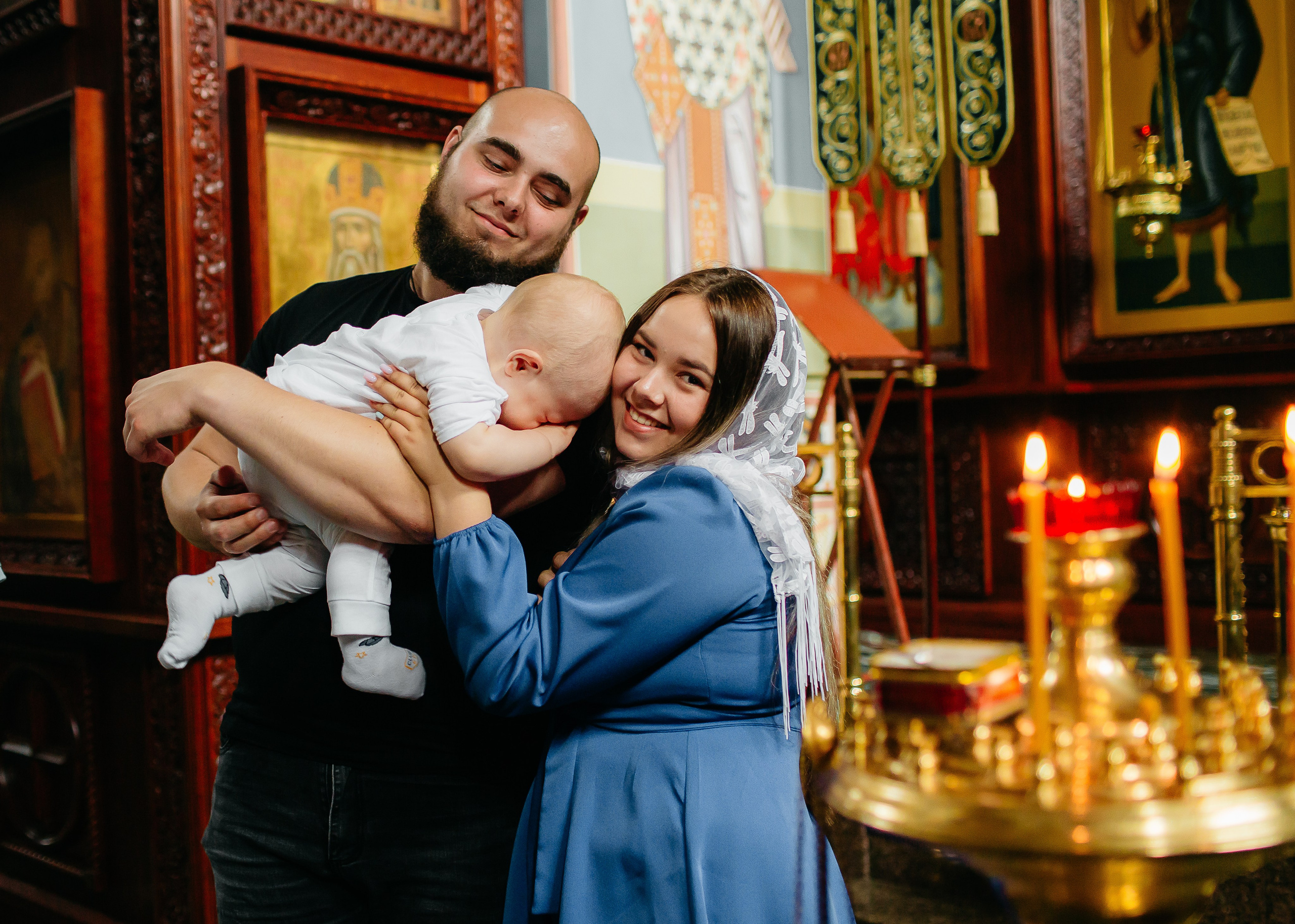 КРЕЩЕНИЕ МИХАИЛА. Свадебный и семейный фотограф Иваново Елена Угодина