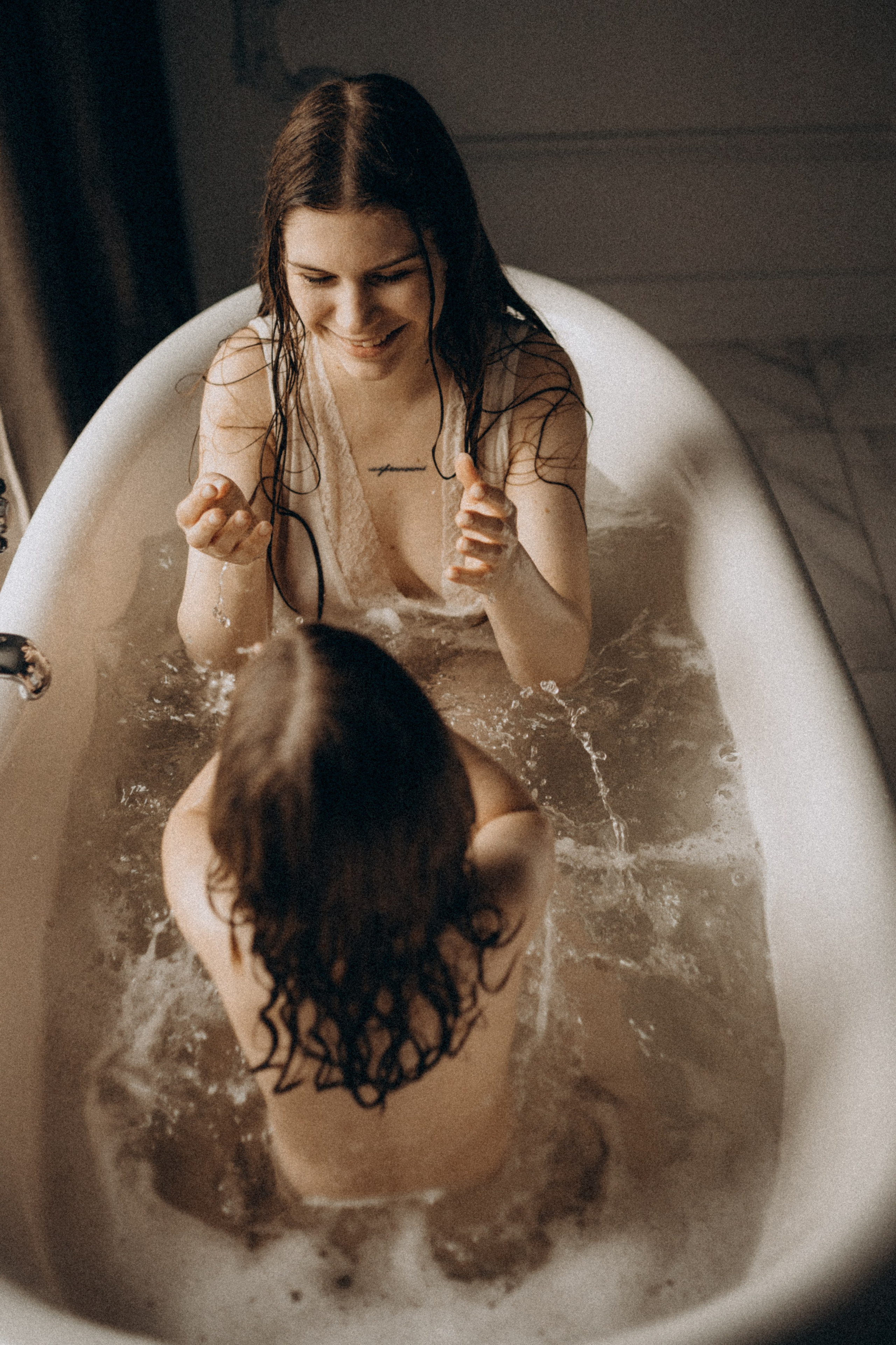 Веселье в ванной. Семейный фотограф в Ростове-на-Дону Безкишкина Татьяна