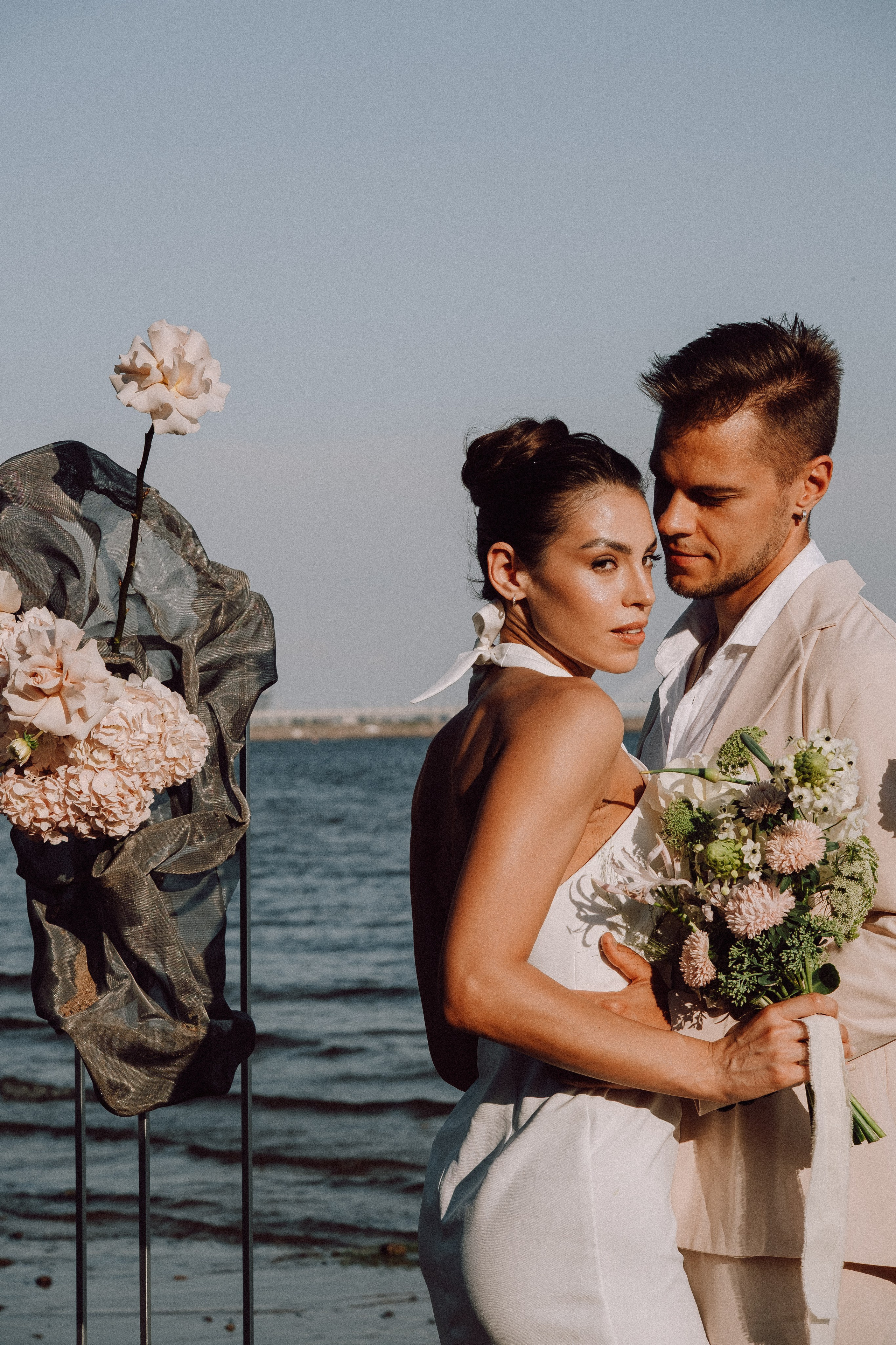 СВАДЕБНАЯ ФОТОСЕССИЯ ВЫЕЗДНОЙ ЦЕРЕМОНИИ (ФИНСКИЙ ЗАЛИВ). Профессиональный фотограф, Санкт-Петербург — Виктория Богомолова