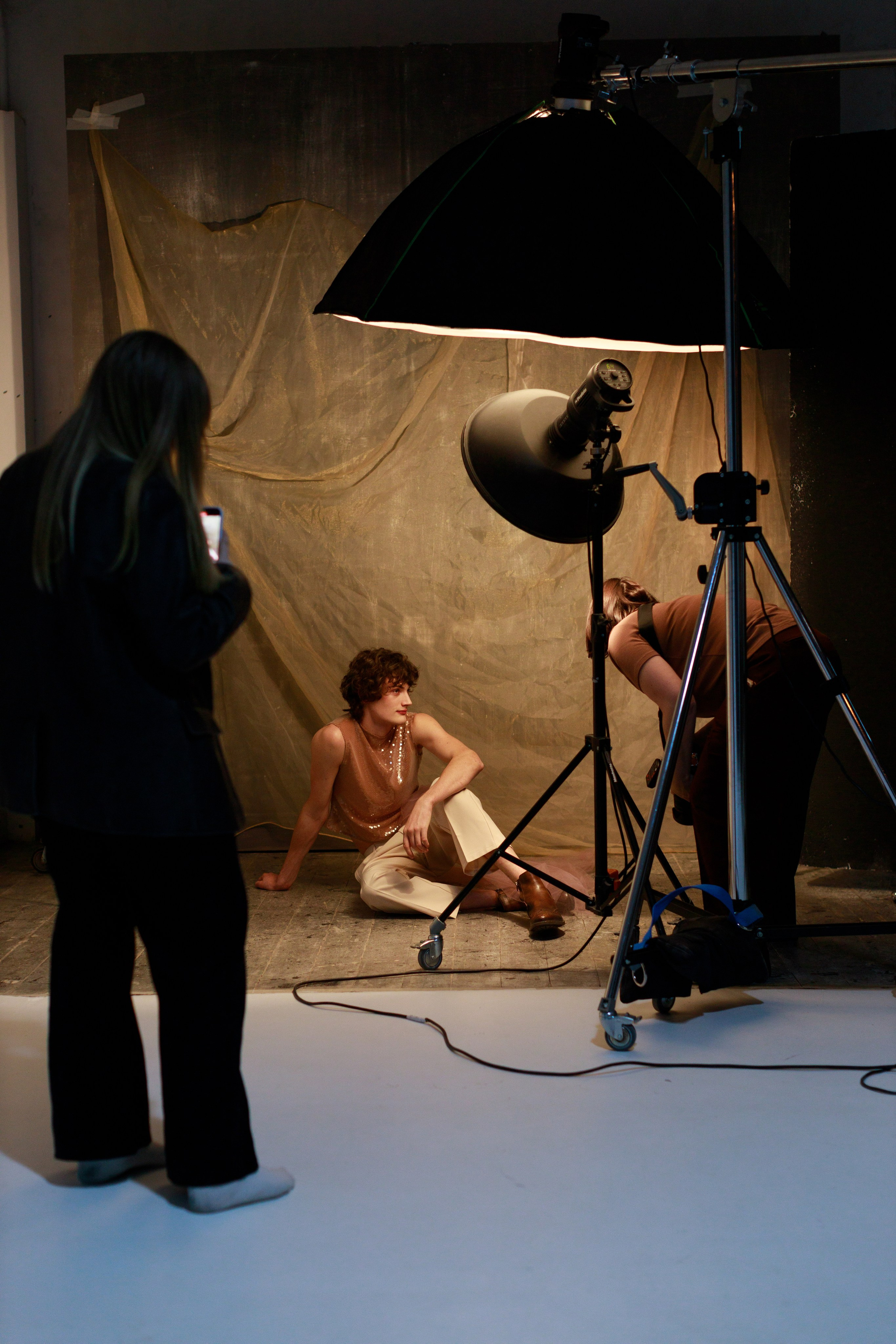 Бекстейдж съемки. Игорь Березин — фотограф в Москве. Мужские портреты и коммерческая съёмка