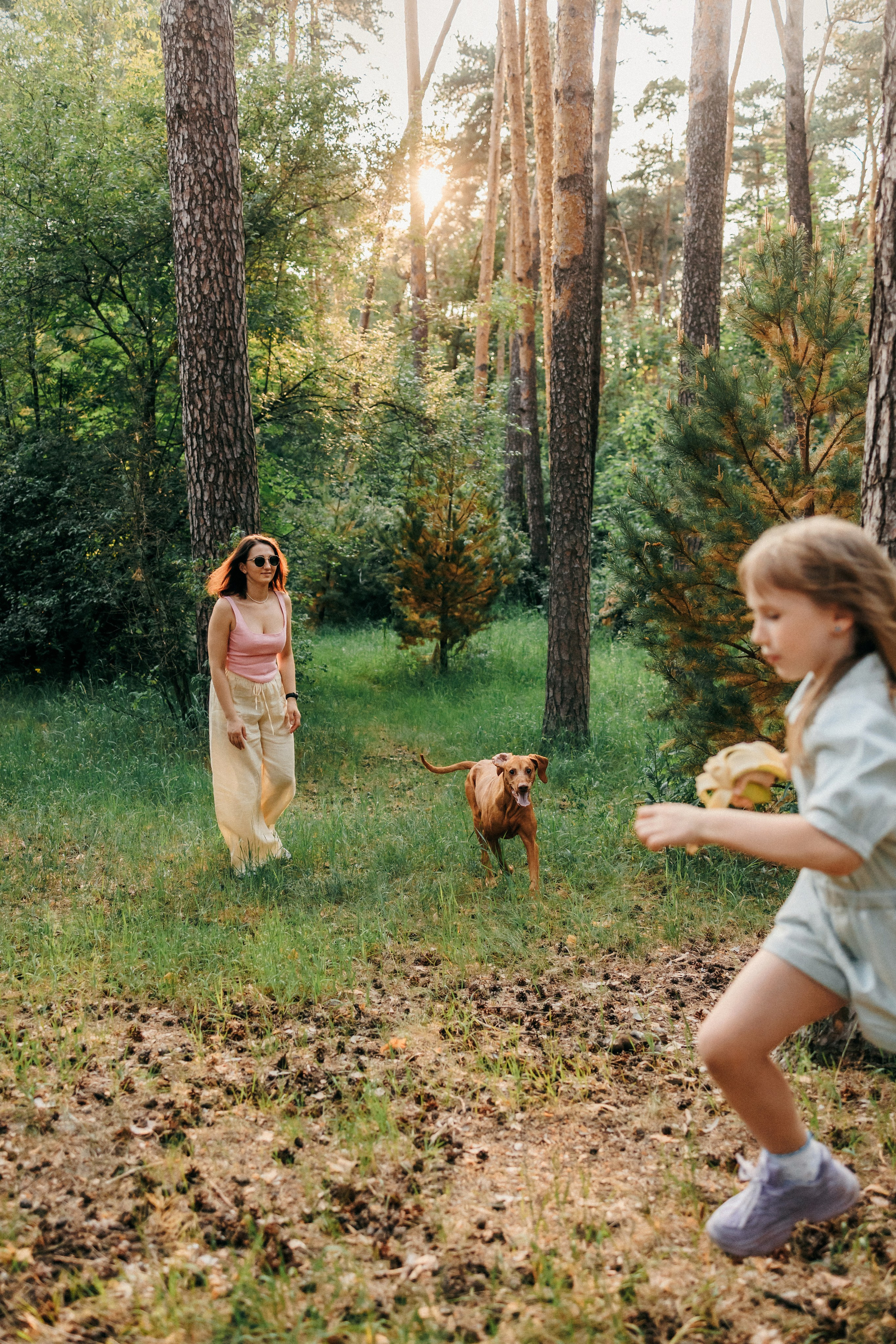Марина, Глеб, Мая и Чили. Фотограф-анималист Елена Радченко, Москва