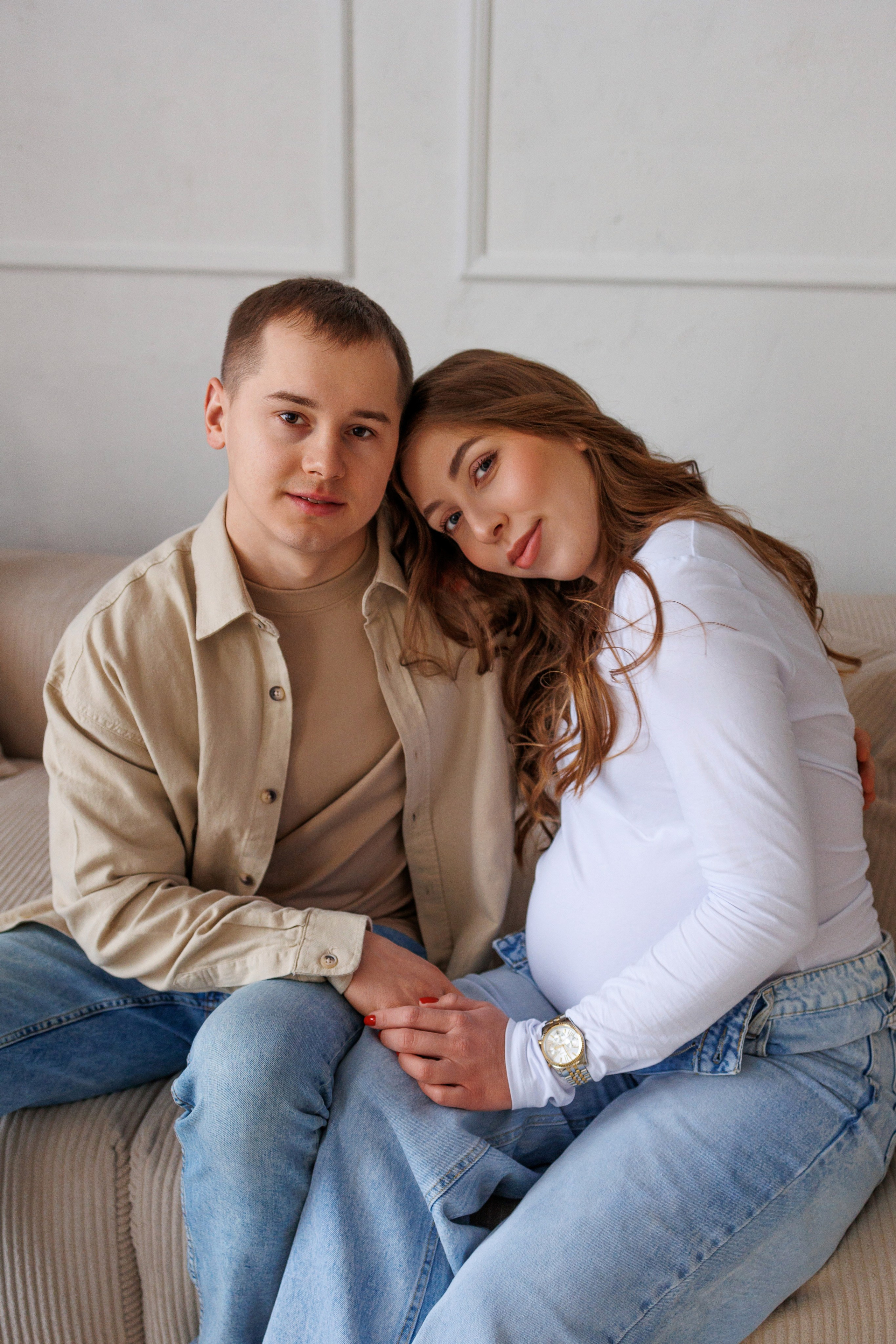 Фотосессия беременности Сергиев Посад. Фотограф Марина Побединская