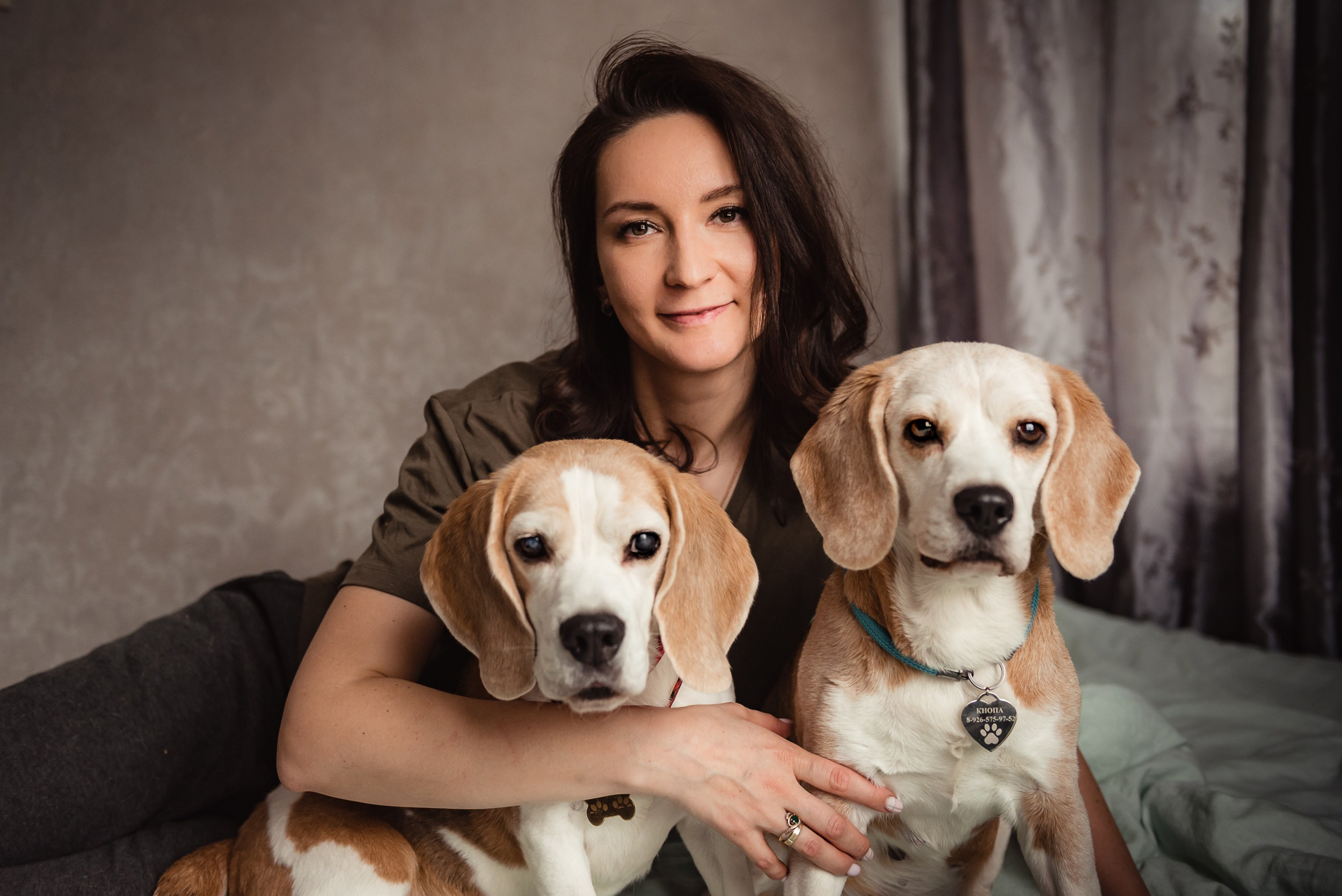 Оля, бигли и семья. Семейный Фотограф в Москве Ирина Хохлова