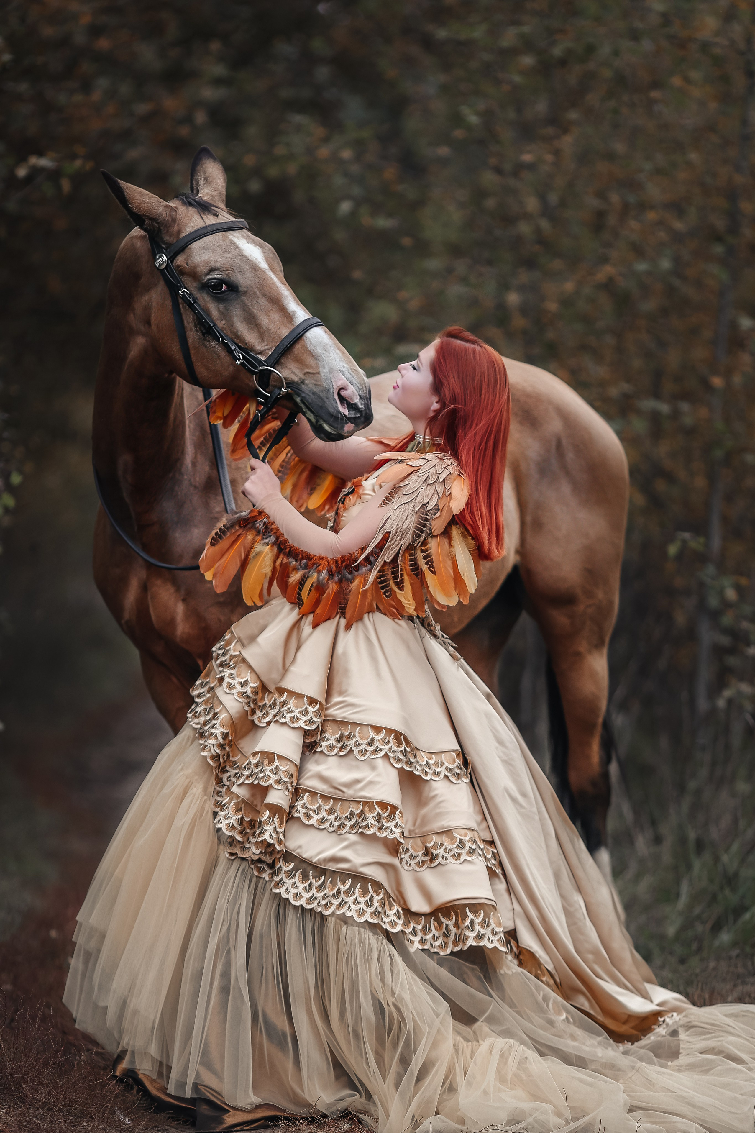 Съемки с лошадьми. Семейный фотограф Москва и область Дербунова Елена