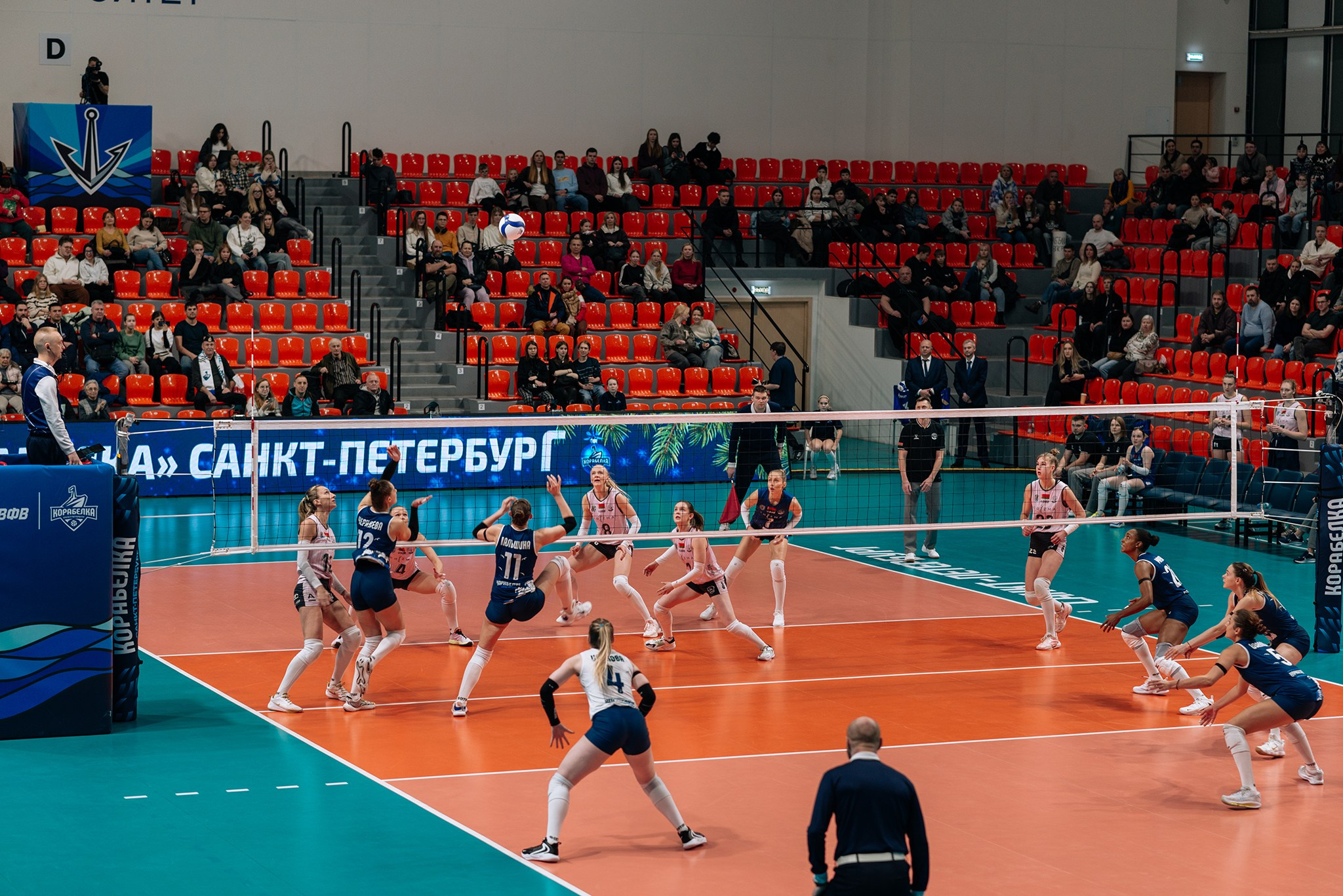 «Корабелка» — «Минчанка» Суперлига чемпионат России. Январь 26. Репортажный фотограф в Санкт-Петербурге Анастасия Клёпова