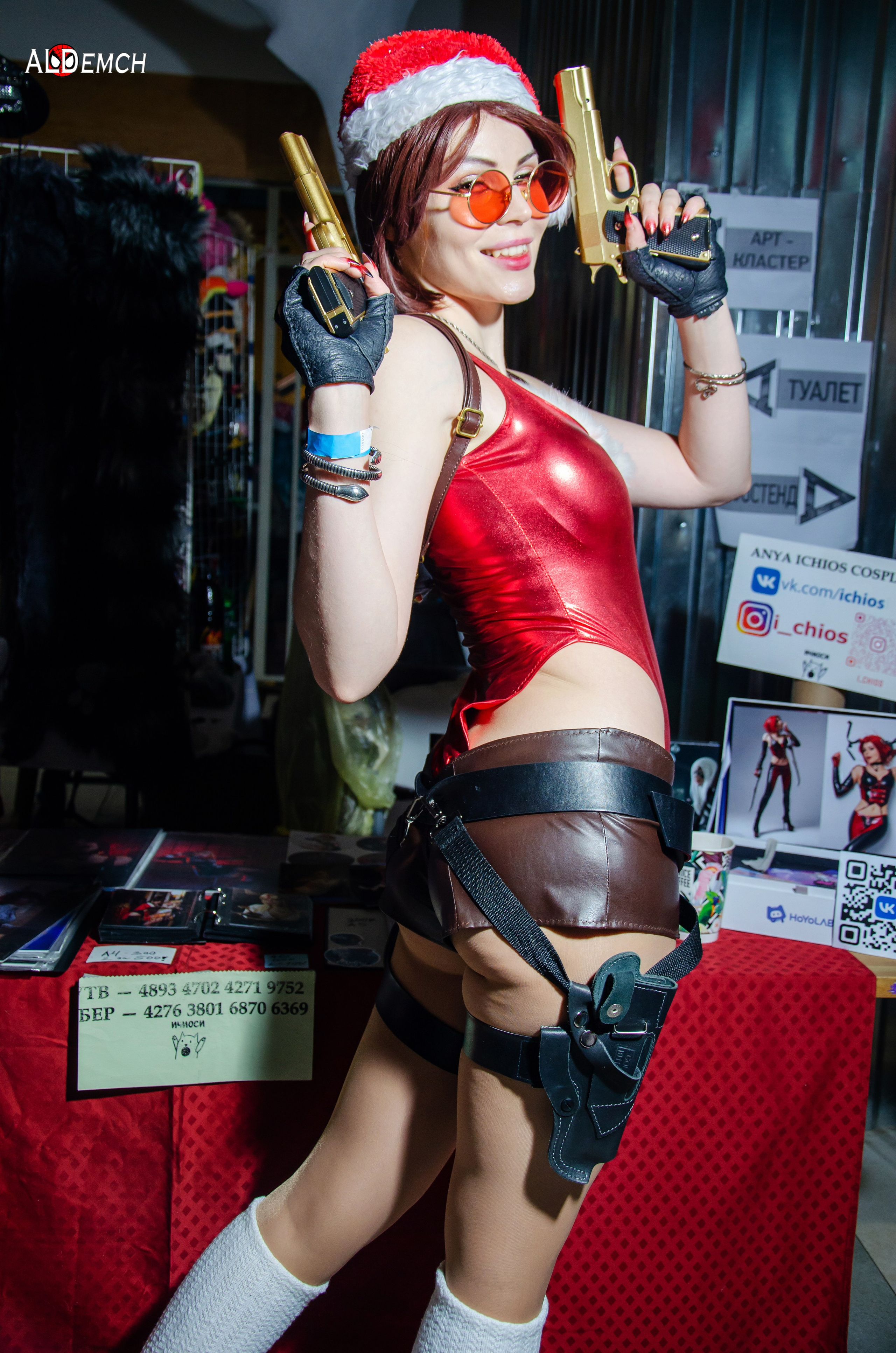 Новогодняя фотосессия в студии семейная в Москве и Дмитрове