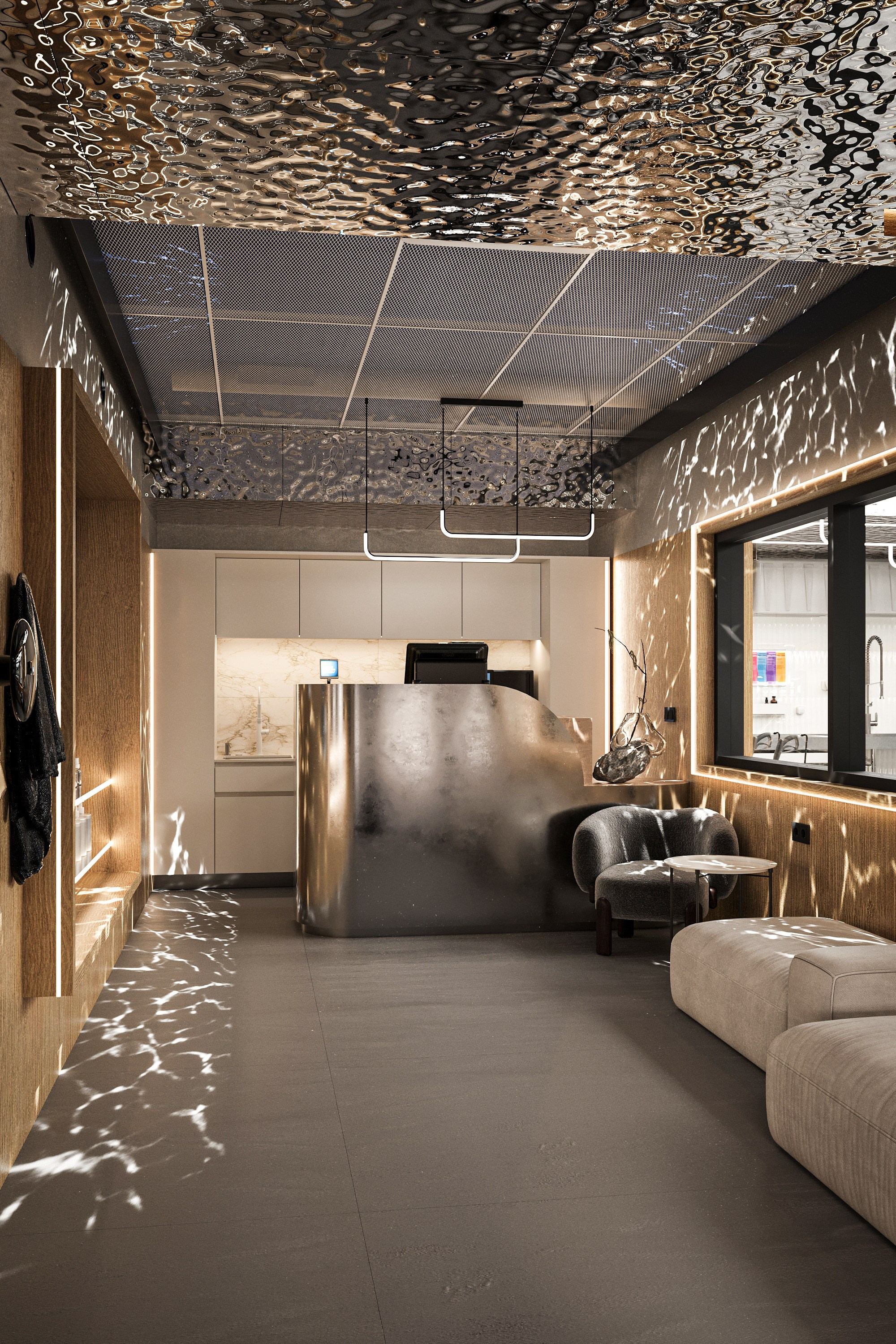 Автомоечно-детейлинговый комплекс в Яхт-клубе, г. Санкт-Петербург. Дизайн интерьера и экстерьера в Санкт-Петербурге Яна Емельянова