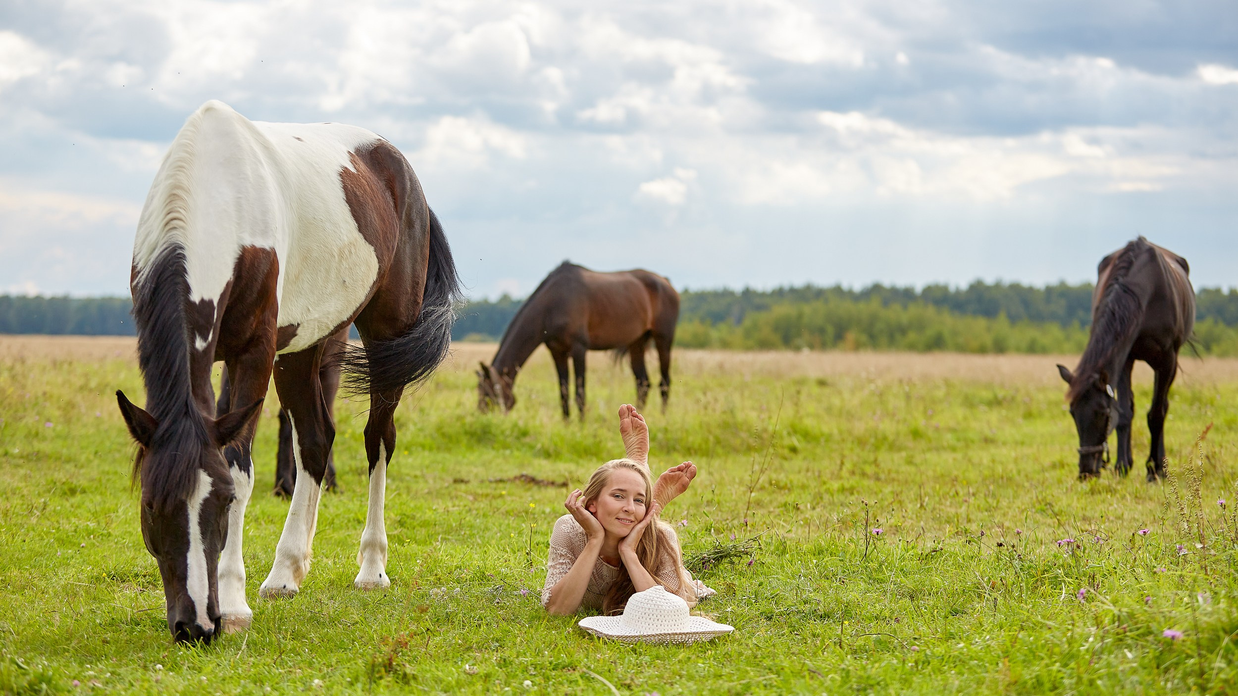 Балет и лошади, фотосессия «ГРАЦИЯ и СИЛА-1» Фотограф Михаил Семенов г. Ярославль (1)