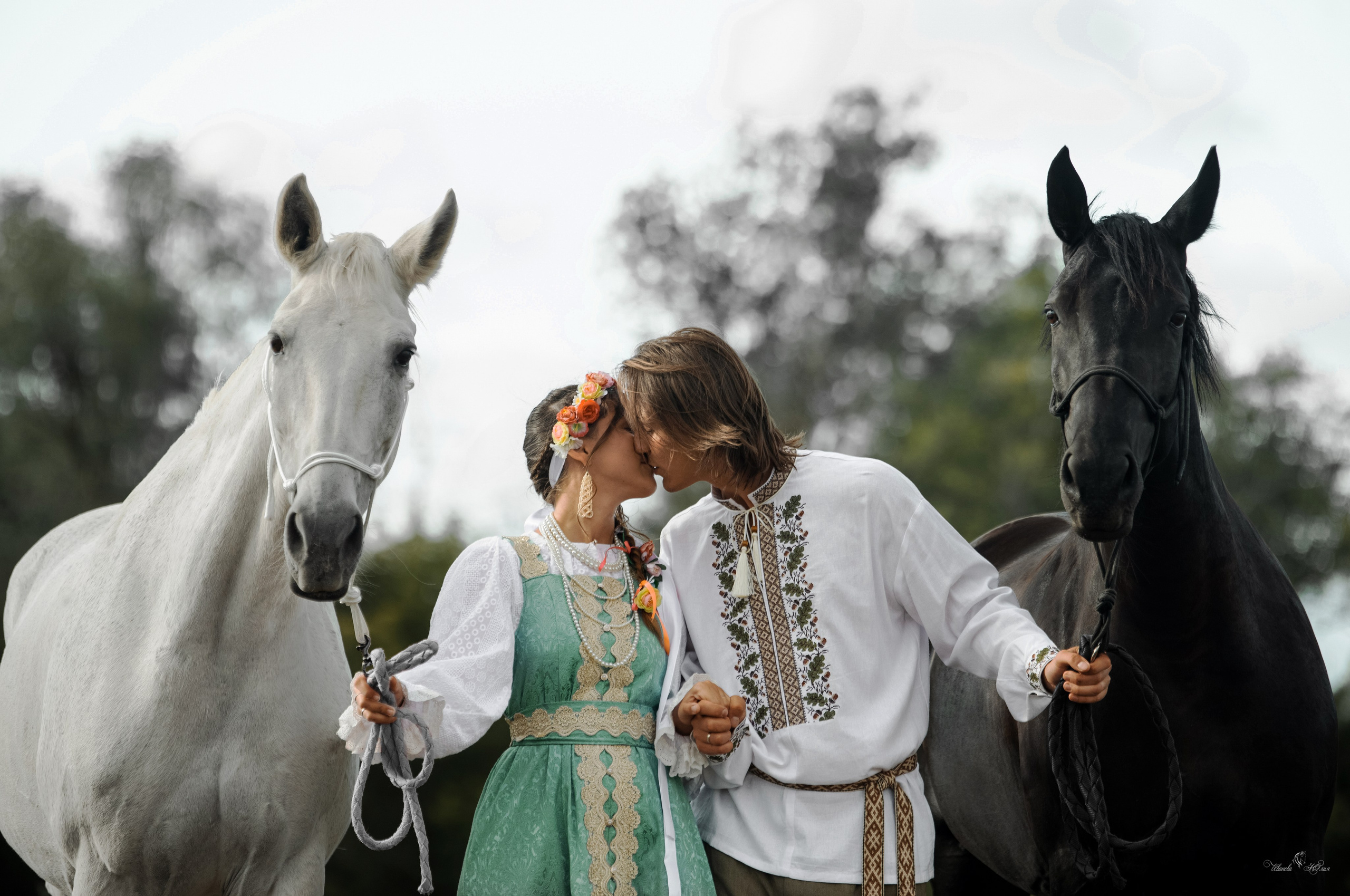 Молодые Глеб и Ирина, Бугульма и Лайма. Конный фотограф в Саратове Юлия Иванова