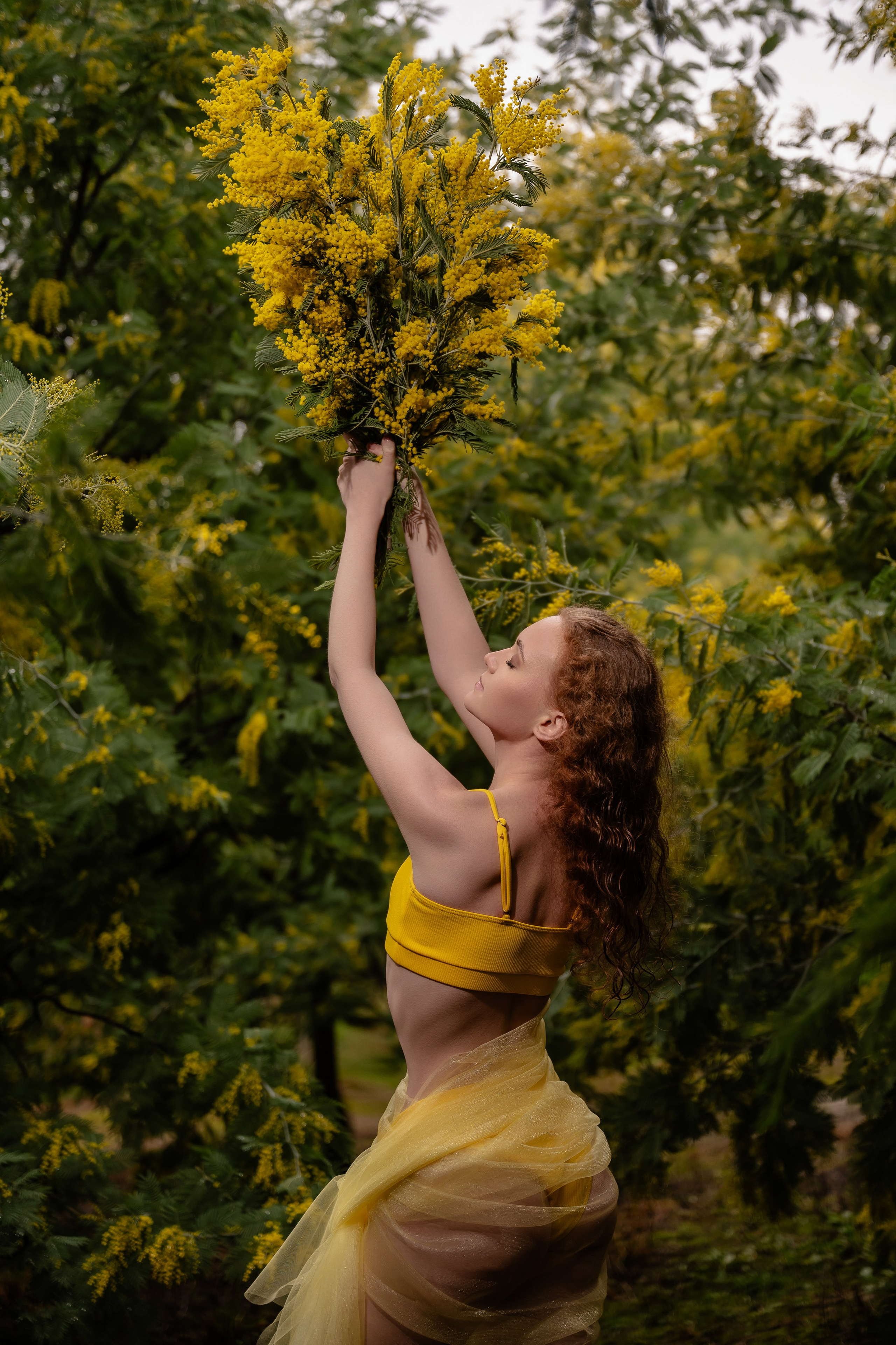 Настя мимоза. Наталья Слесаренко фотограф в Сочи