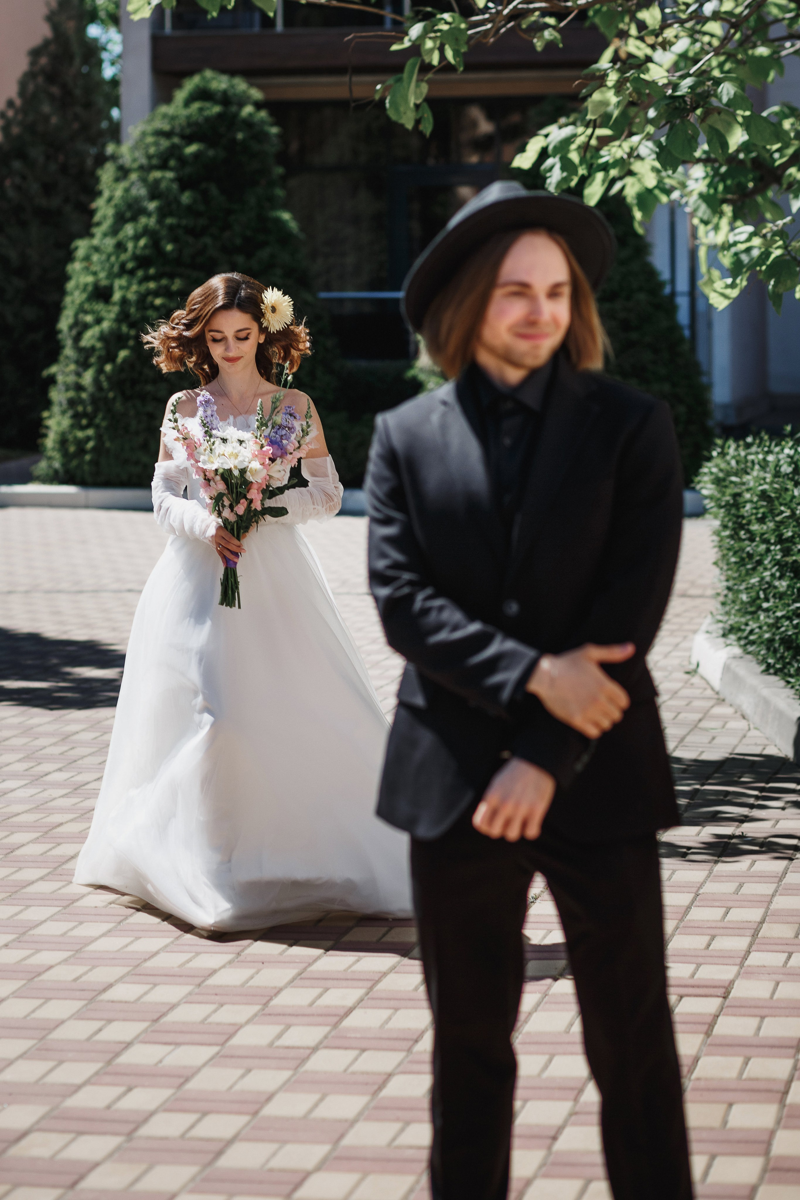 Свадебная фотосессия Михаила и Валерии на Чеховской набережной. Свадебный и семейный фотограф в Таганроге Бакарюк Антон