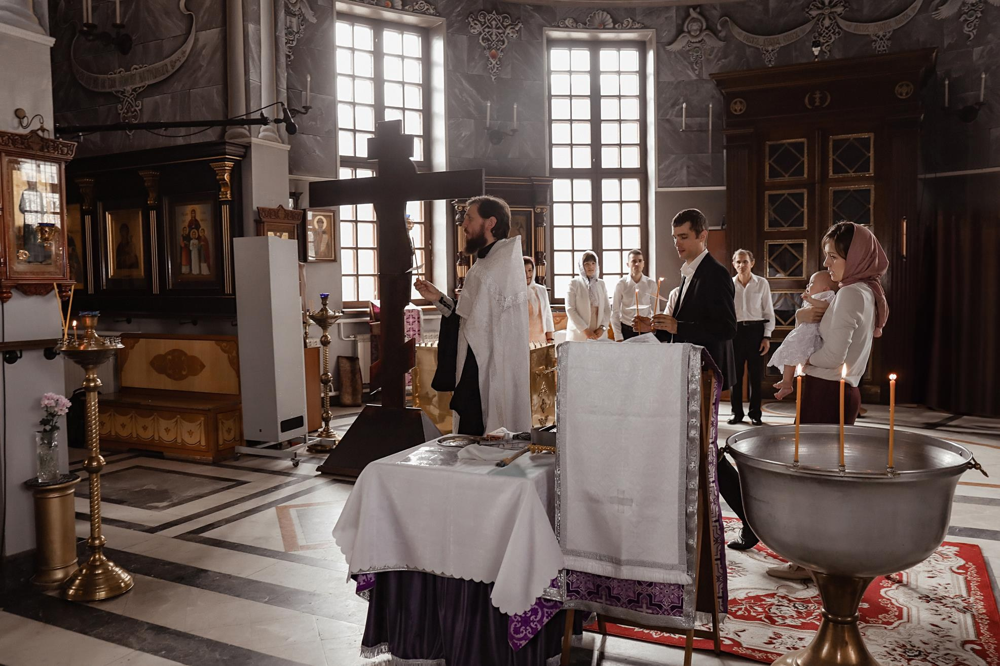 Крещение. Алина Малышева, свадебный и семейный фотограф Москва
