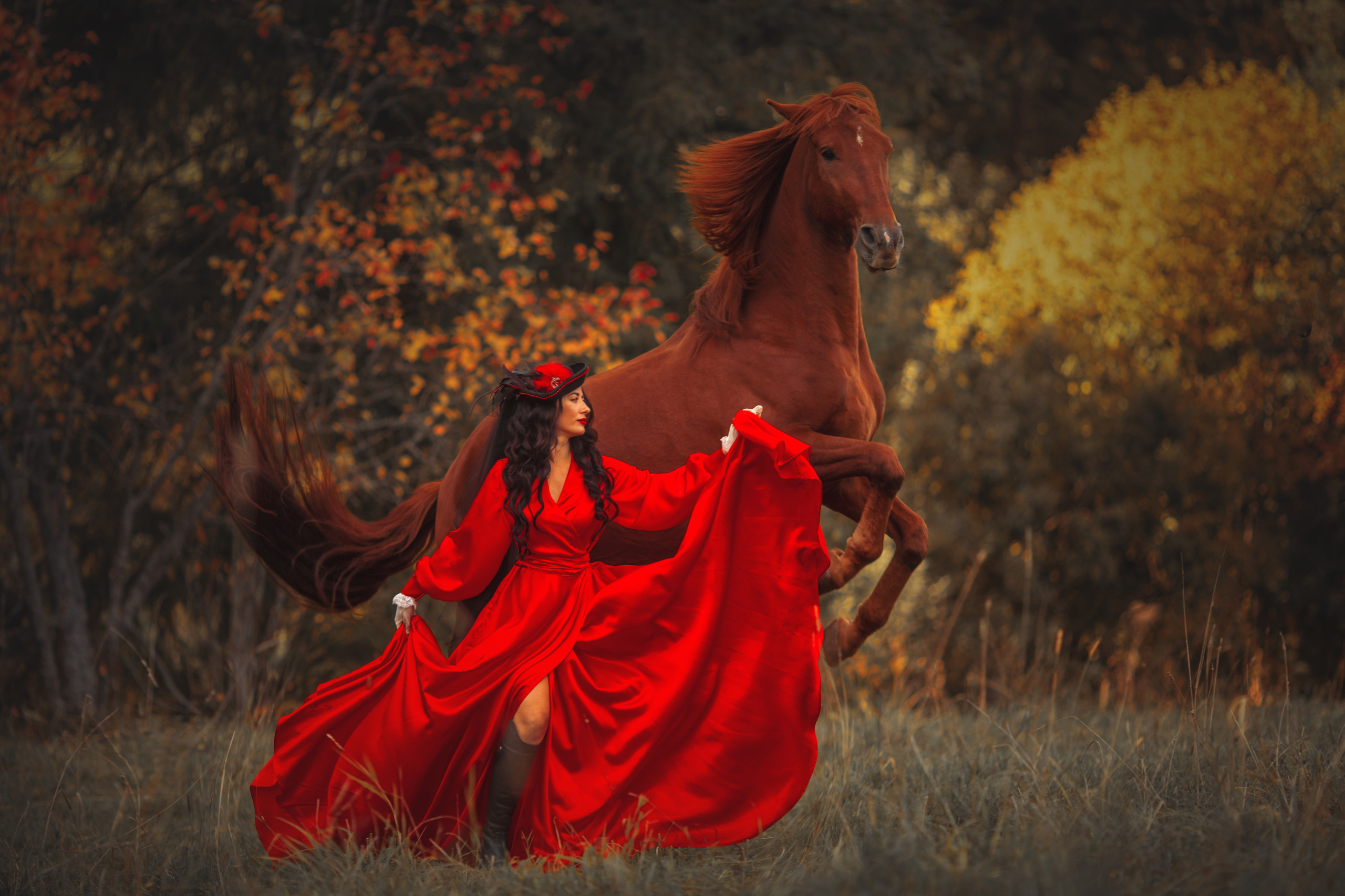 Съемки с лошадьми. Художественная фотография Анны Онтиковой в Москве и Томске