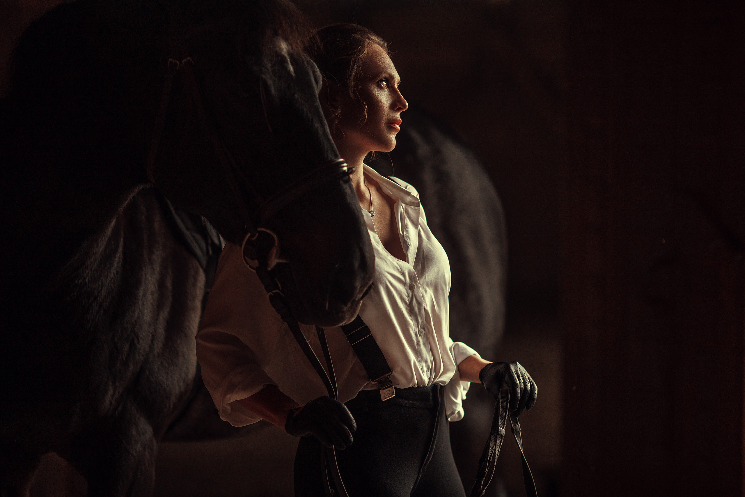 Съемки с лошадьми. Художественная фотография Анны Онтиковой в Москве и Томске