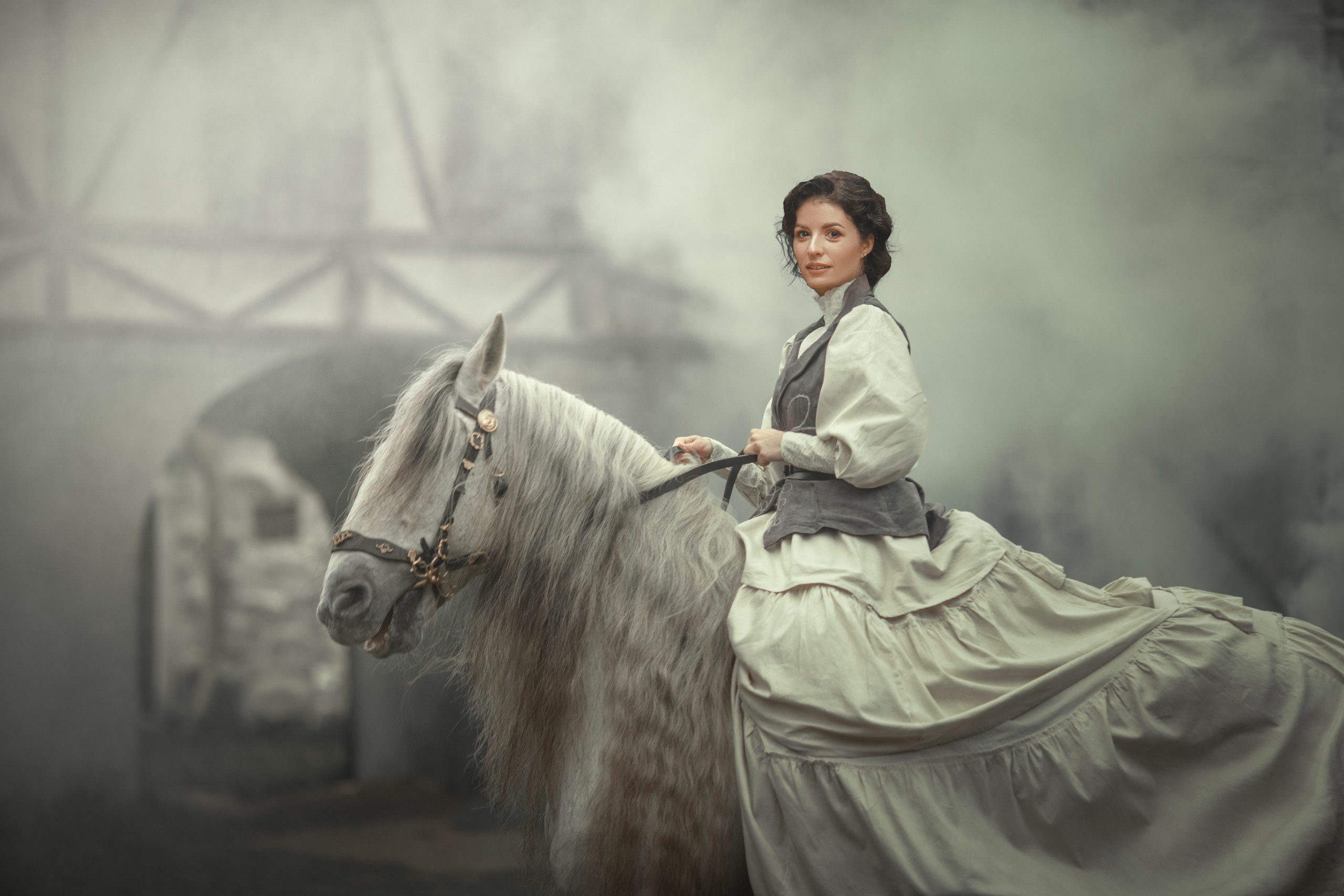 Съемки с лошадьми. Художественная фотография Анны Онтиковой в Москве и Томске