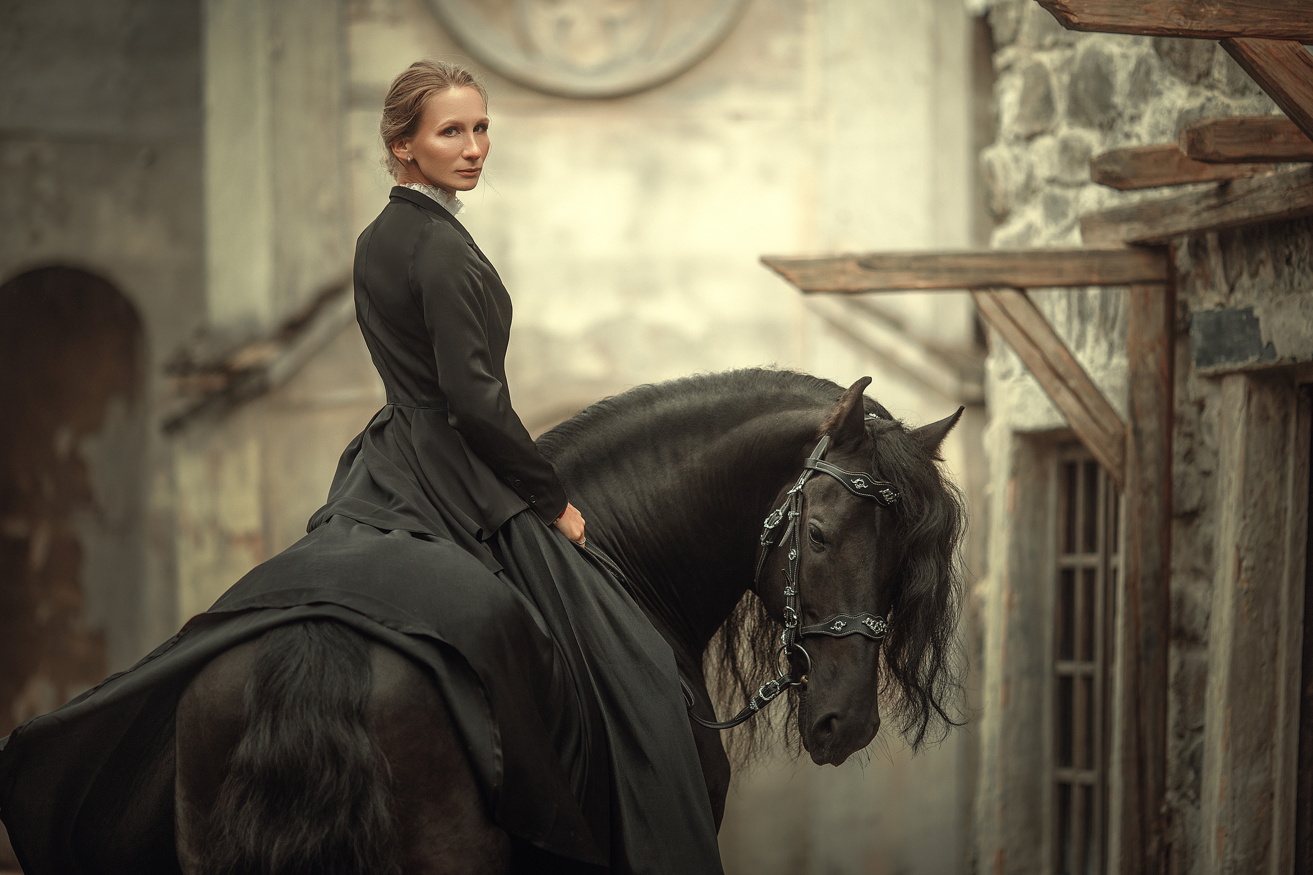 Съемки с лошадьми. Художественная фотография Анны Онтиковой в Москве и Томске