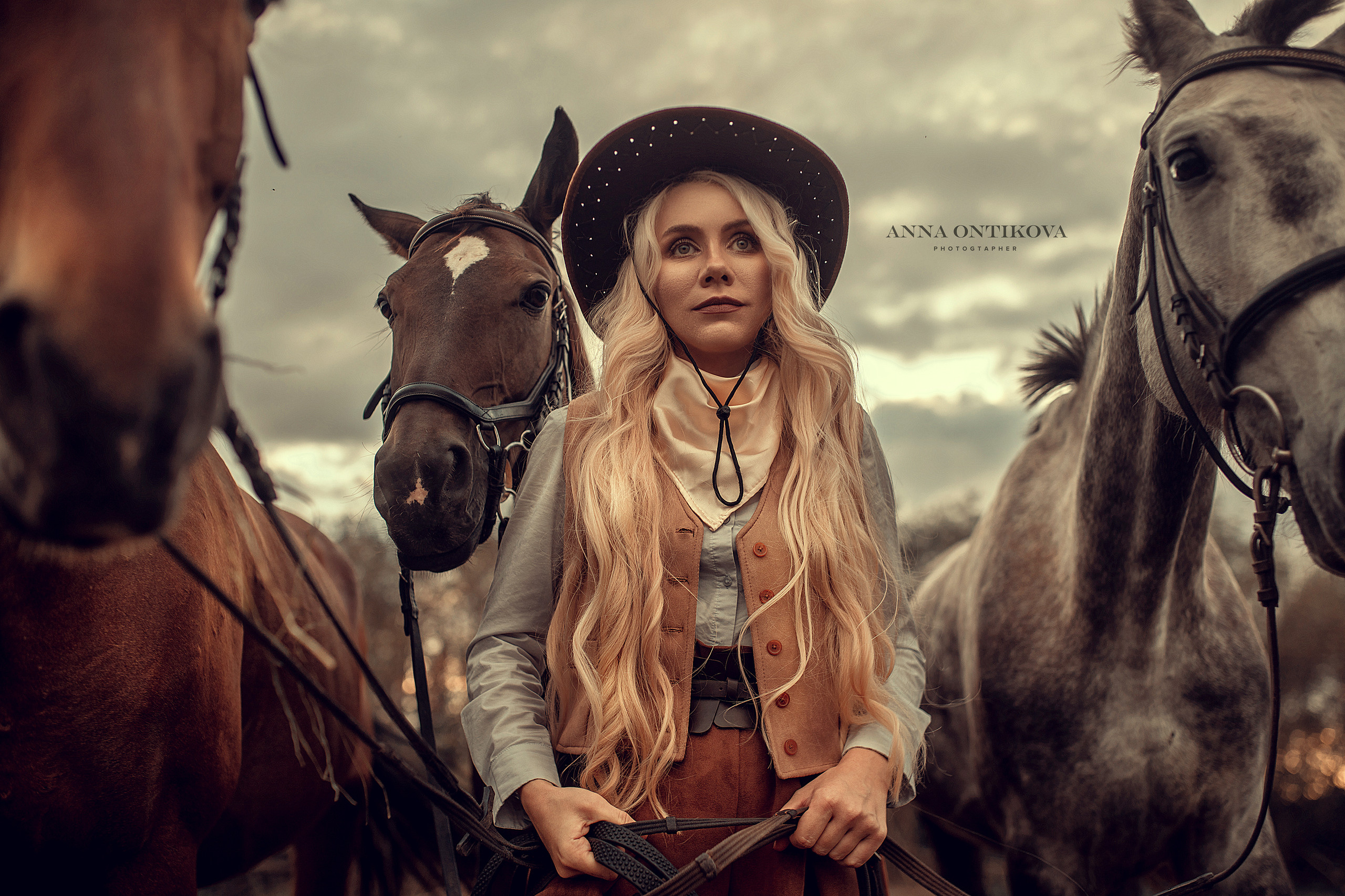 Съемки с лошадьми. Художественная фотография Анны Онтиковой в Москве и Томске