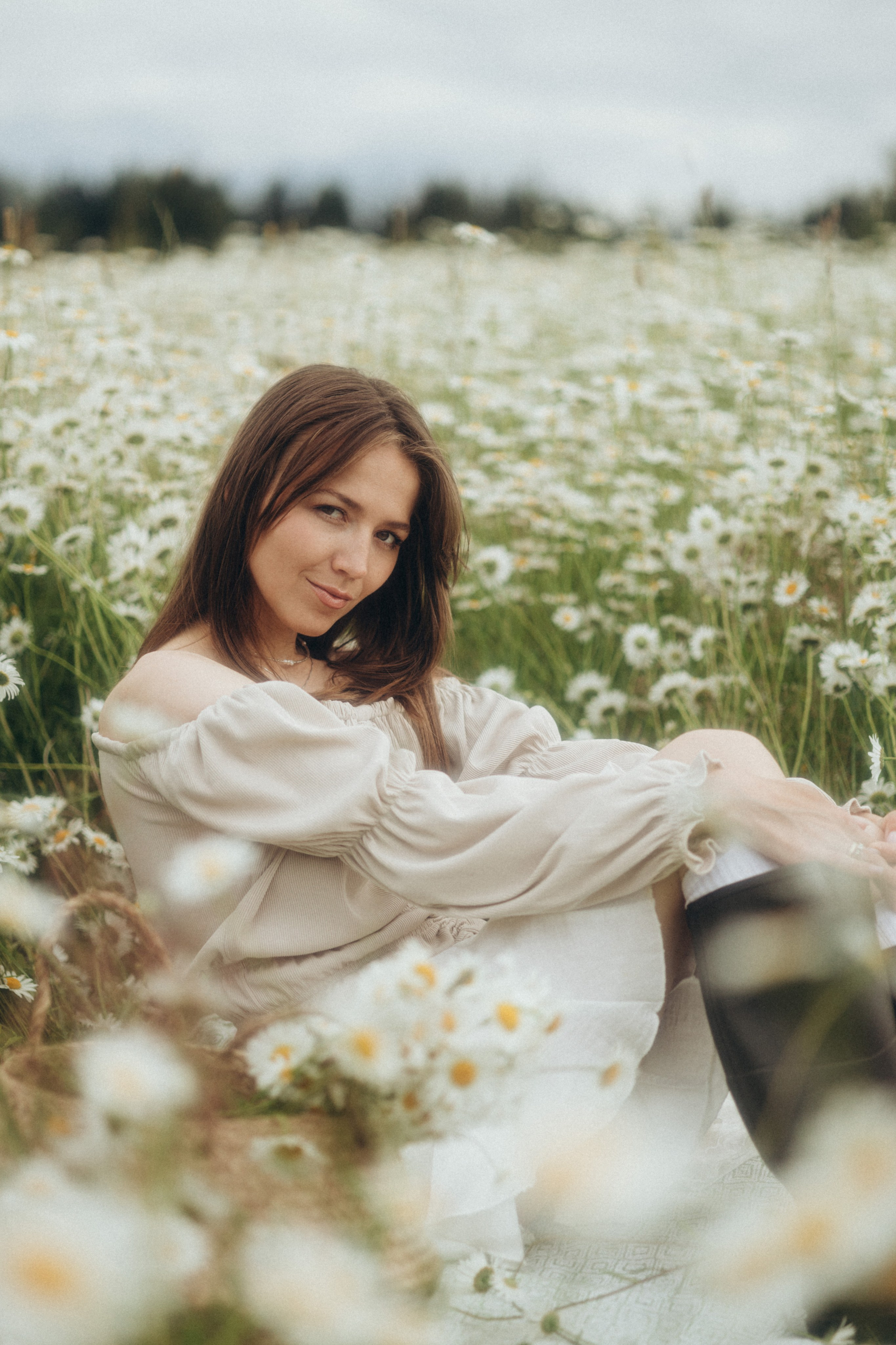 Ромашковое море. Фотограф Валерия Ковпак. Москва. Химки. Куркино