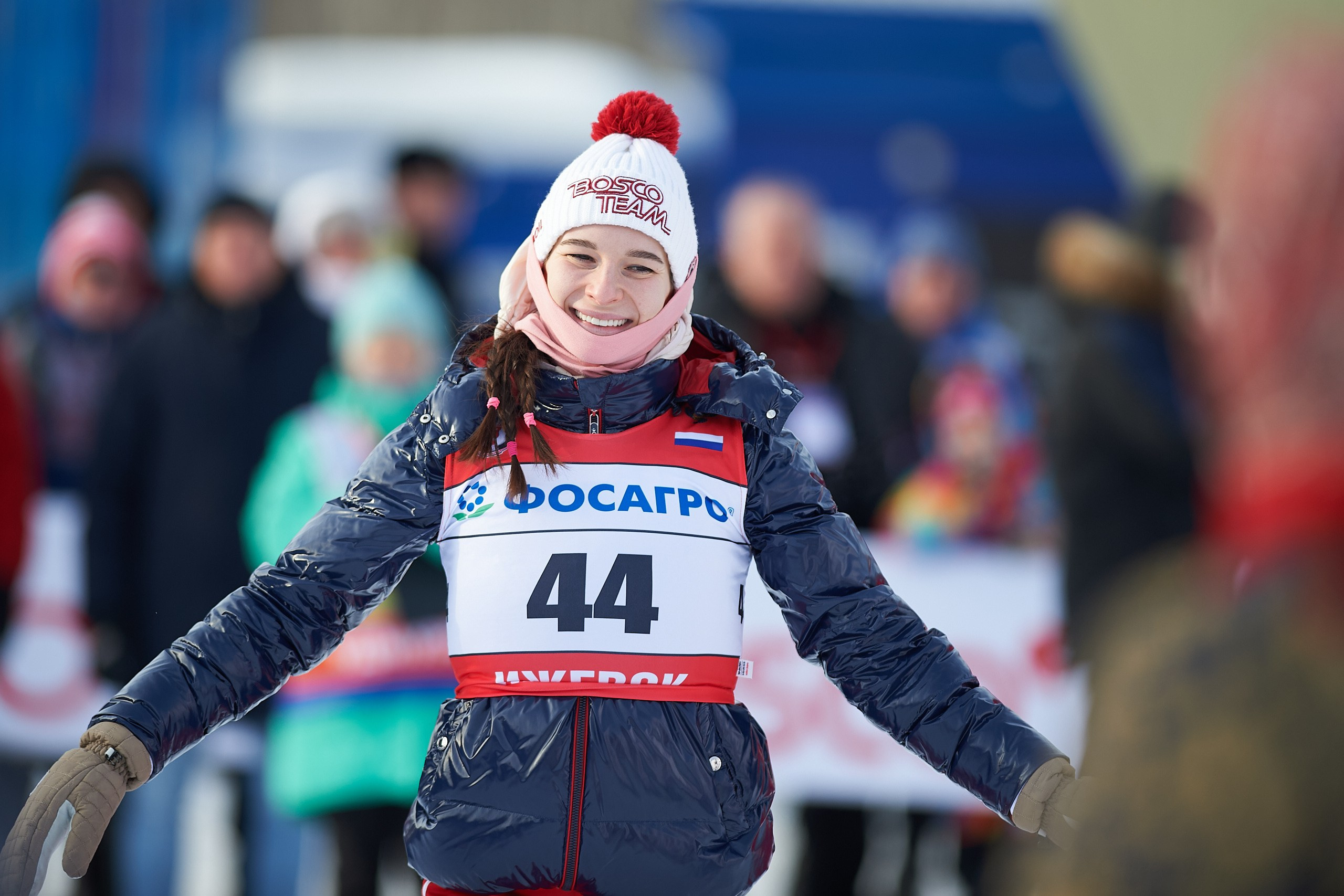 VI этап ФосАгро Кубка России по лыжным гонкам. Ижевск 25.01.2025 и 26.01.2025. Спортивный репортажный фотограф в Ижевске Сергей Мерзляков