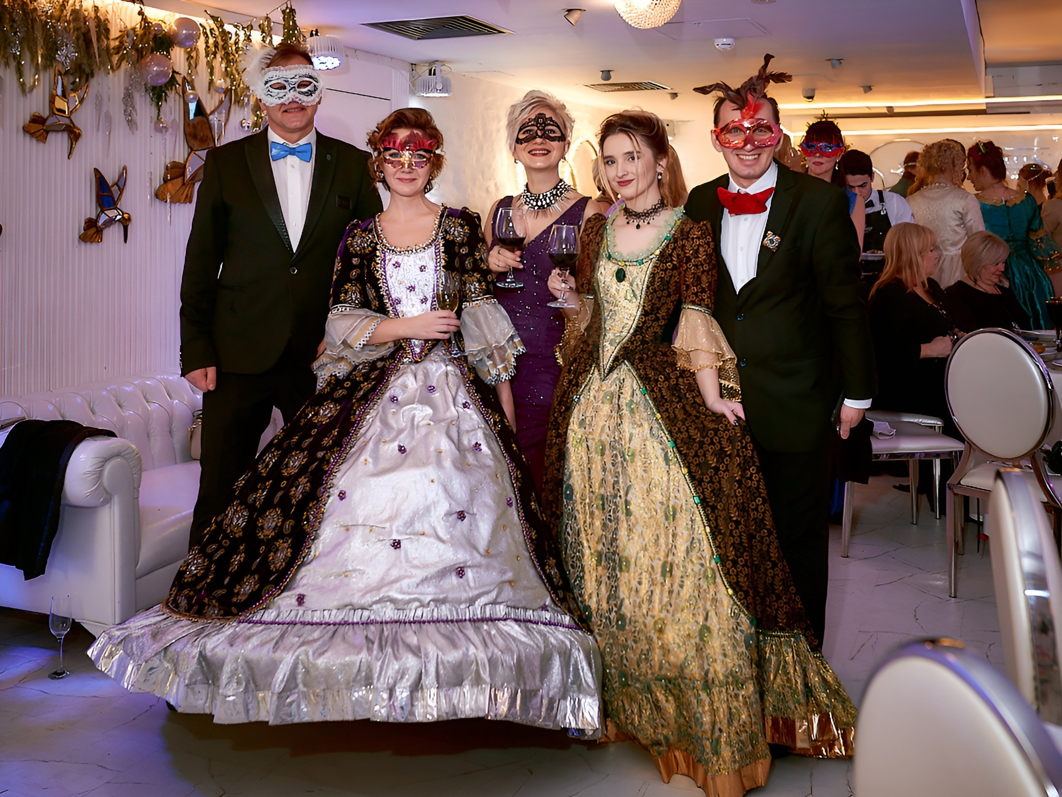 «Венецианский карнавал» | ресторан Vinity. Свадебный фотограф в Санкт-Петербурге Славин Денис