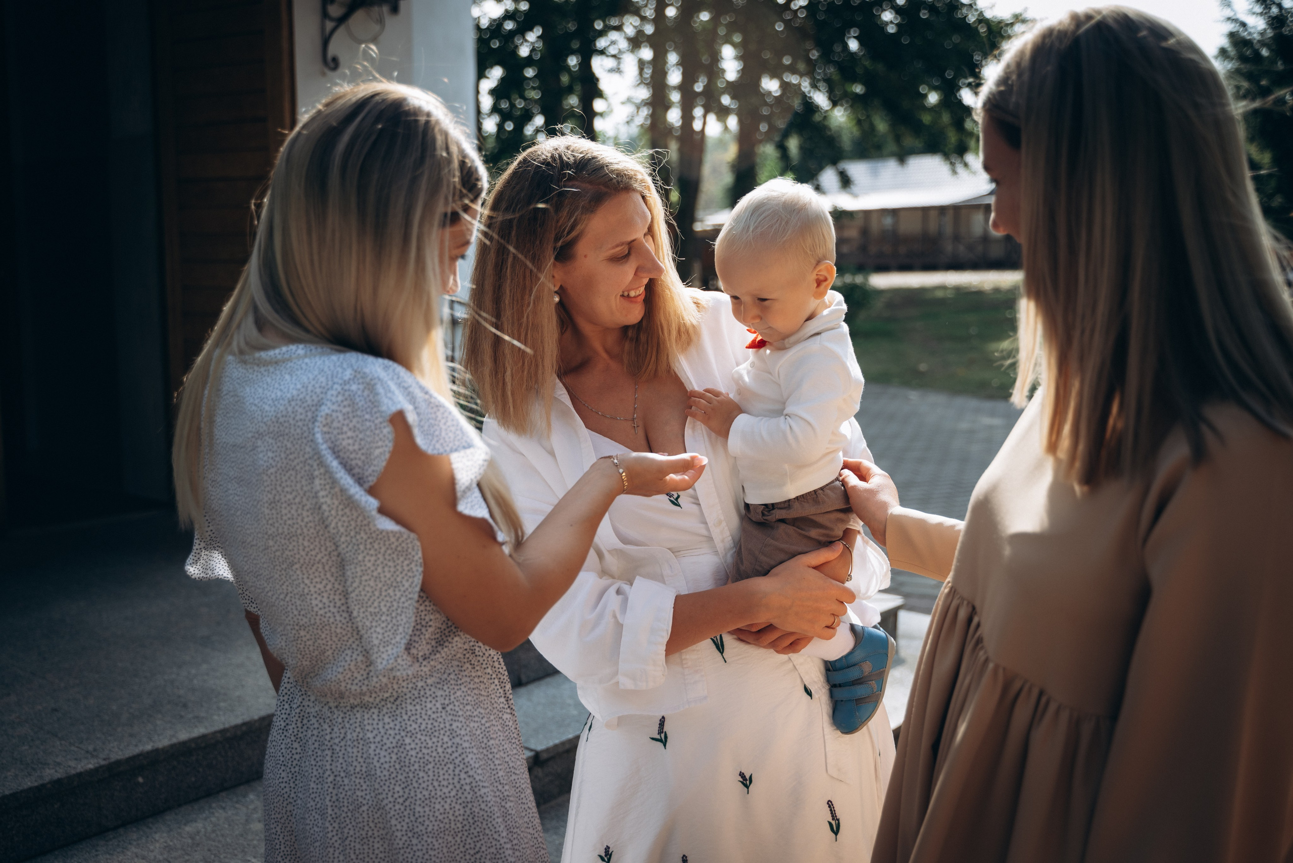 Крещение Демьяна. Семейный фотограф в Минске Дарья Дреко