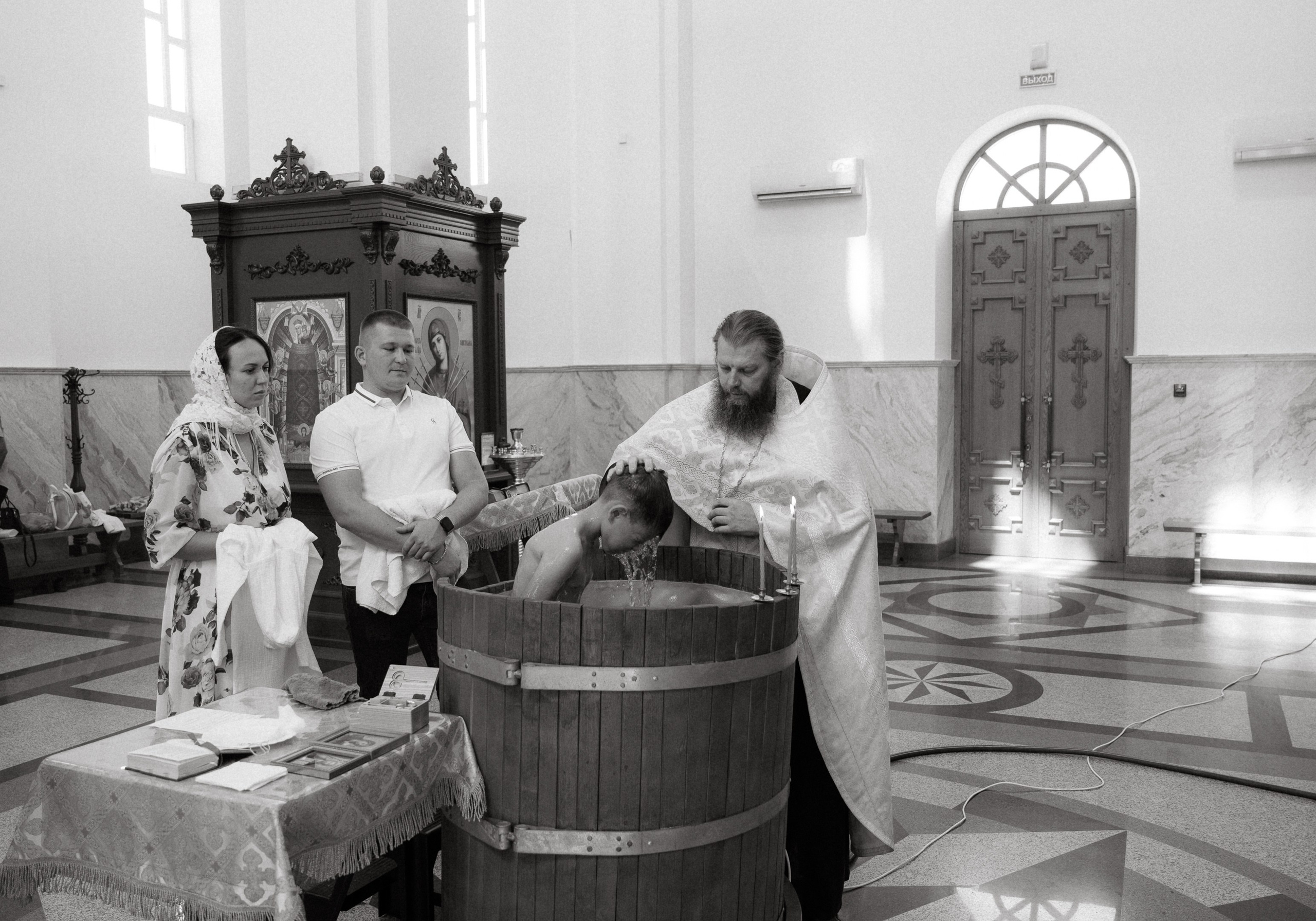 Таинство крещения. Свадебный и семейный фотограф Брюховецкая Тимашевск Краснодар