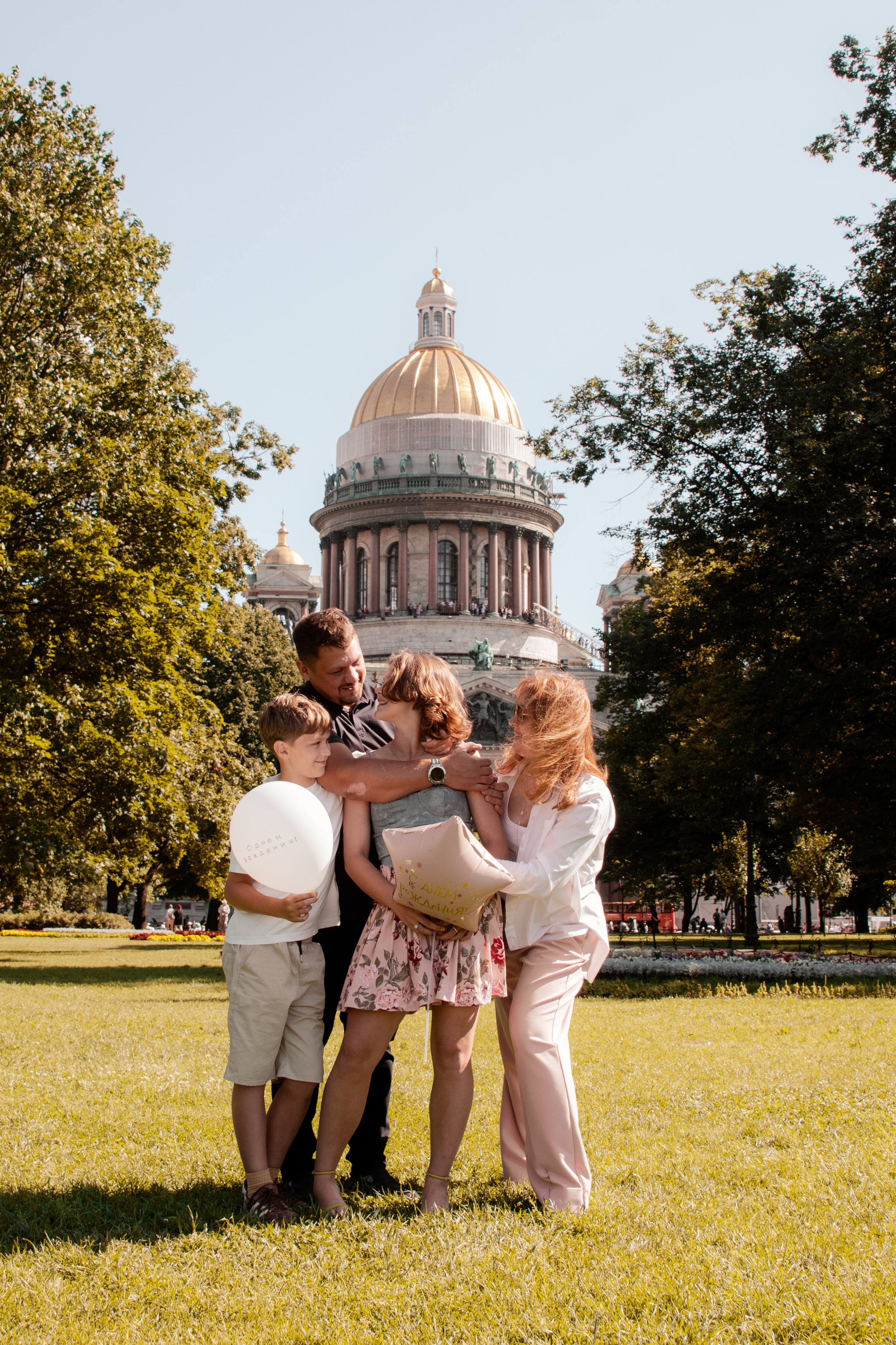 День Рождения Полины и ее семья. Фотограф в Санкт-Петербурге Ксения Яковчук