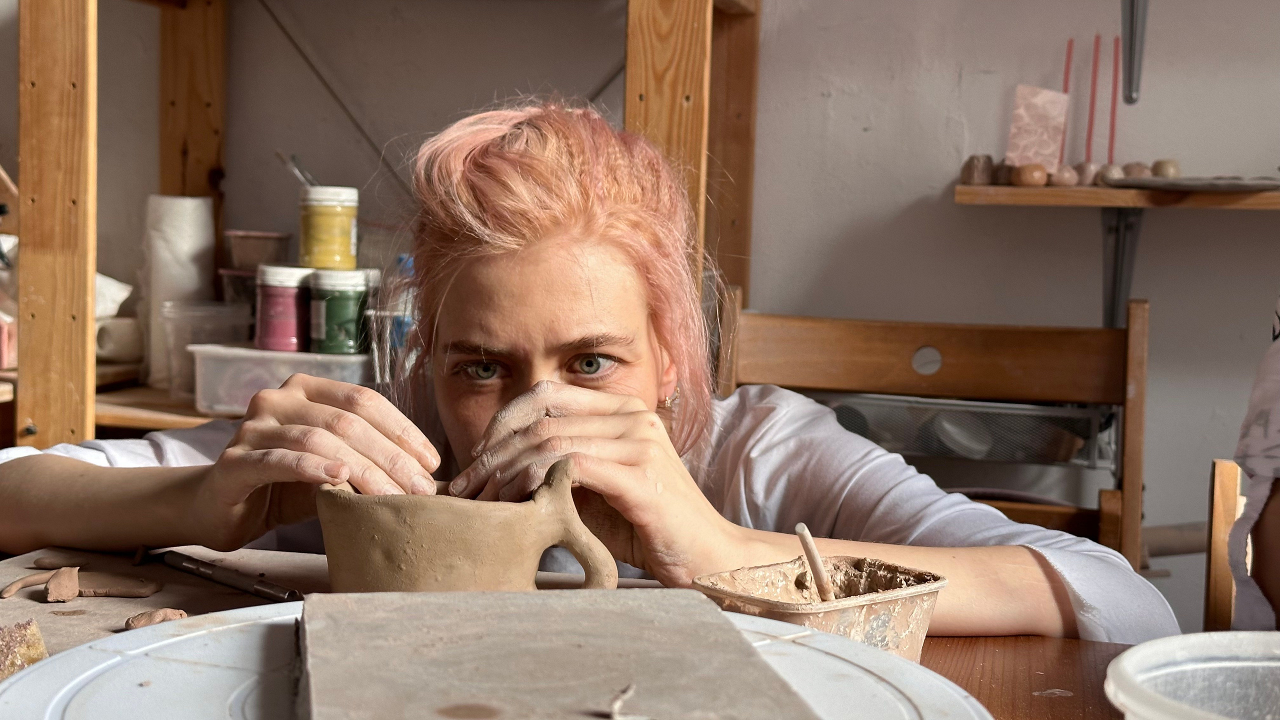 МК в студии керамики VALERDE. Фотограф Екатерина Козловская