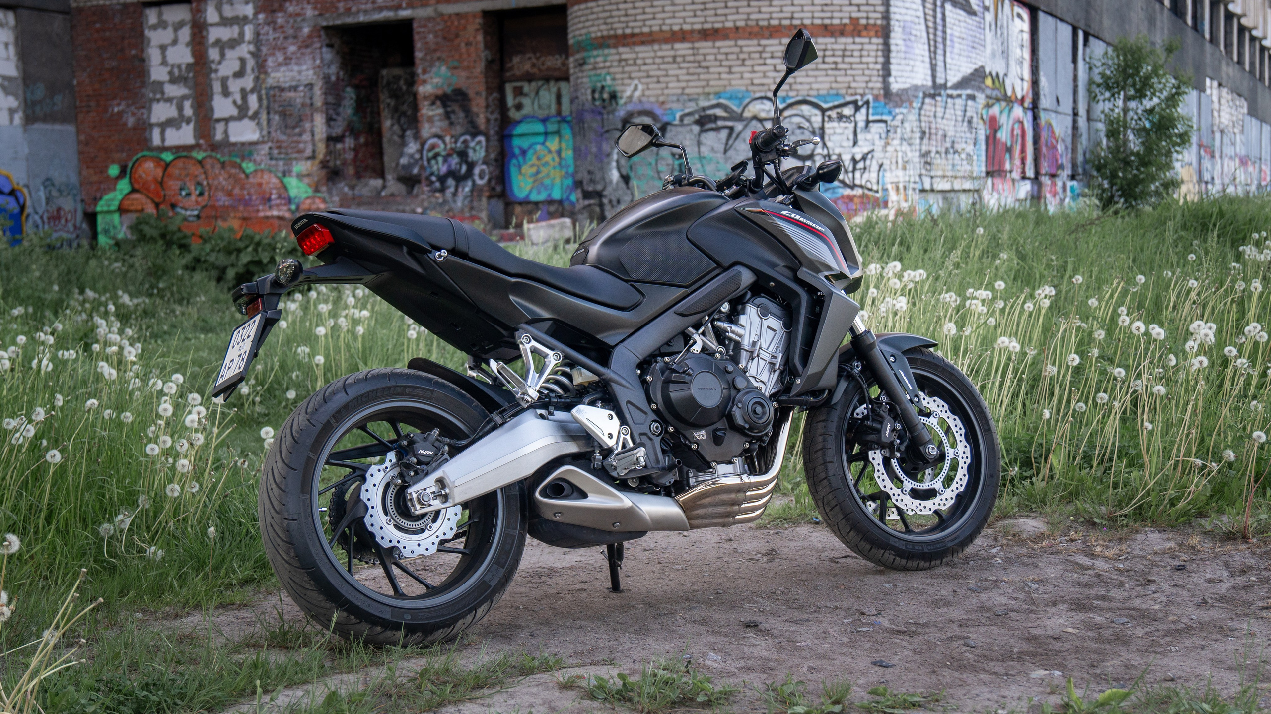 Honda Cb650F. Автомобильный фотограф Алексей Хезеков