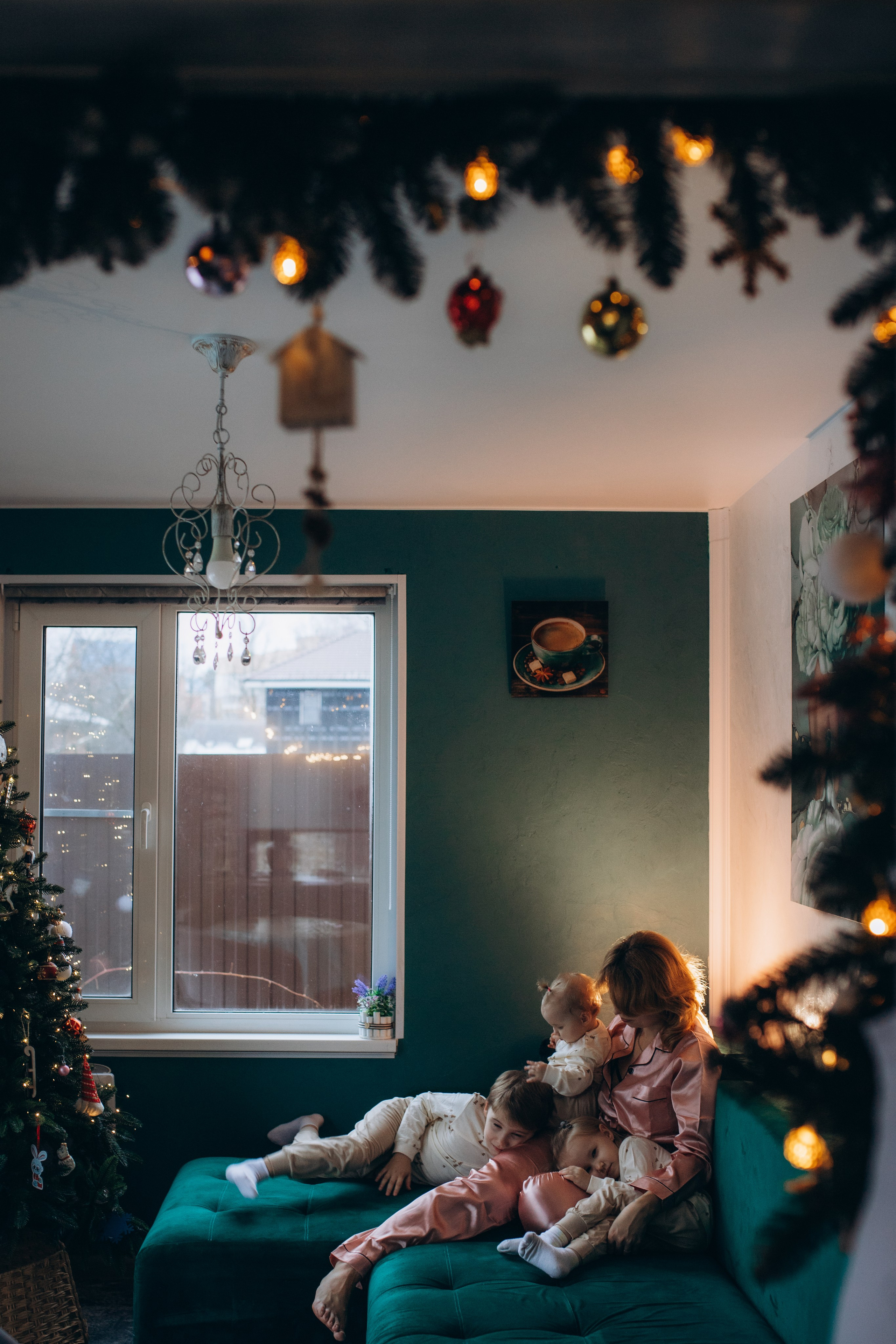 Николина и малыши. Семейный и домашний фотограф в Москве и МО Королева Валерия