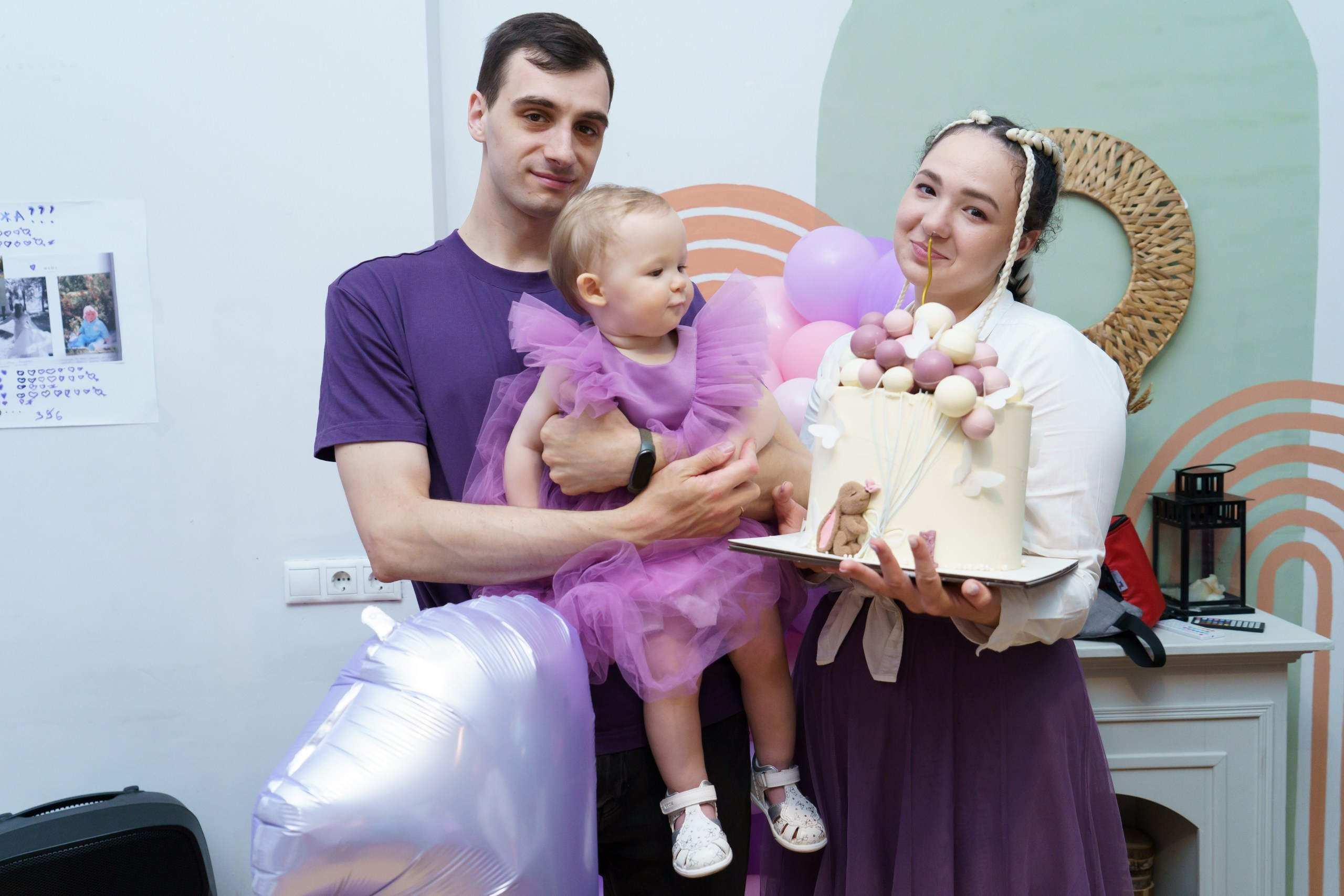 1 год🍰!. Семейный и детский фотограф Зеленоград Кудашова Наиля