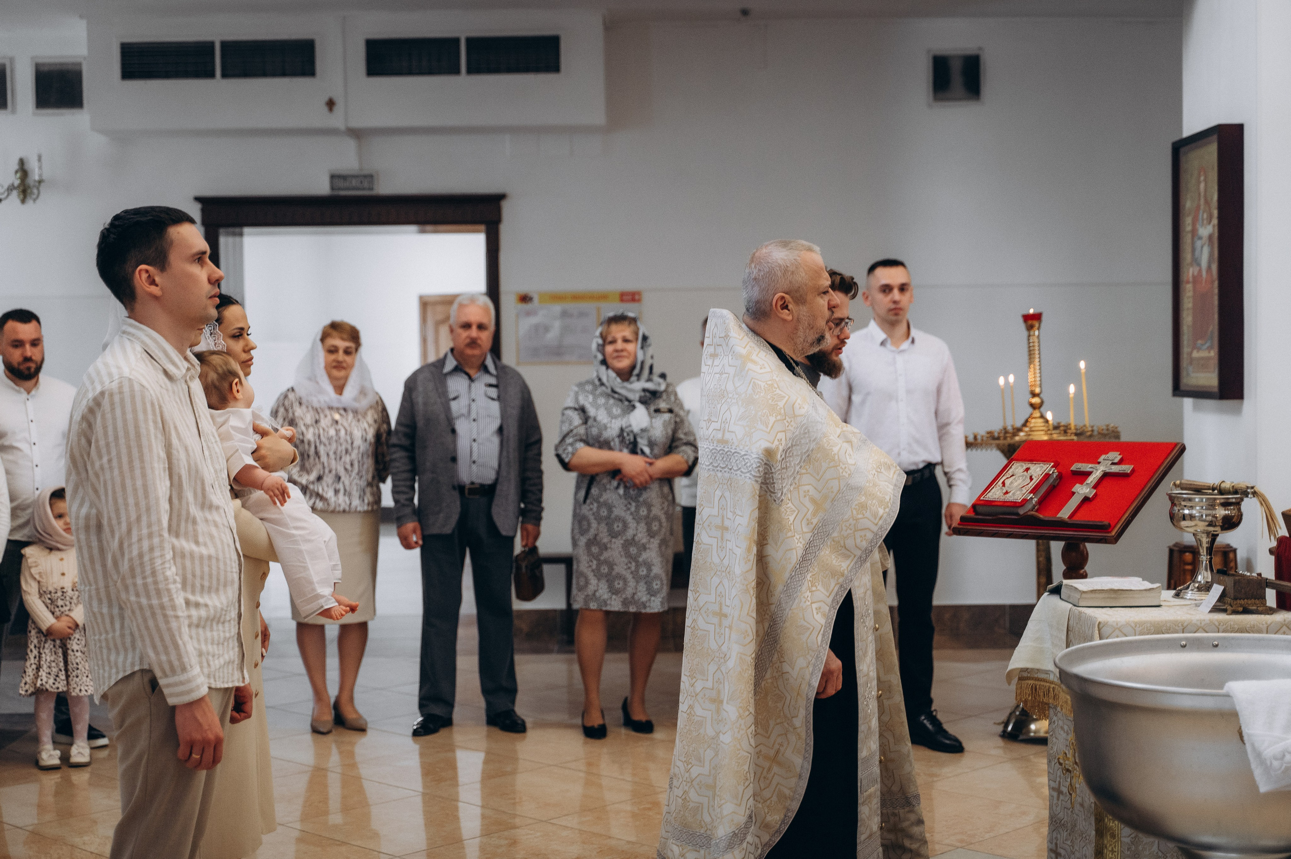Крещение Мирона (Храм Преображения Господня). Семейный фотограф в Минске Дарья Дреко