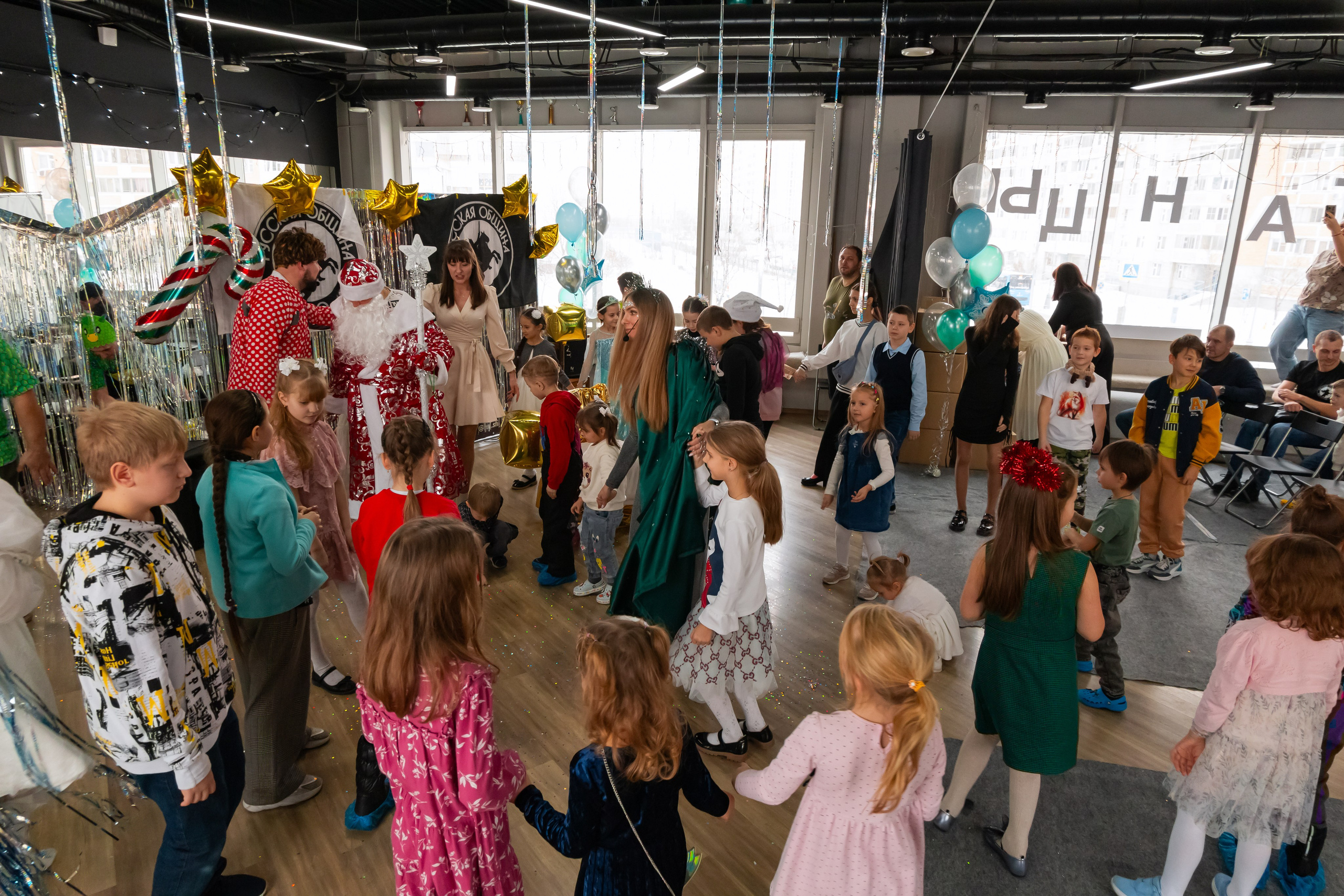 Новогодний праздник Русская Община ВАО. Фотограф Илья Варакин
