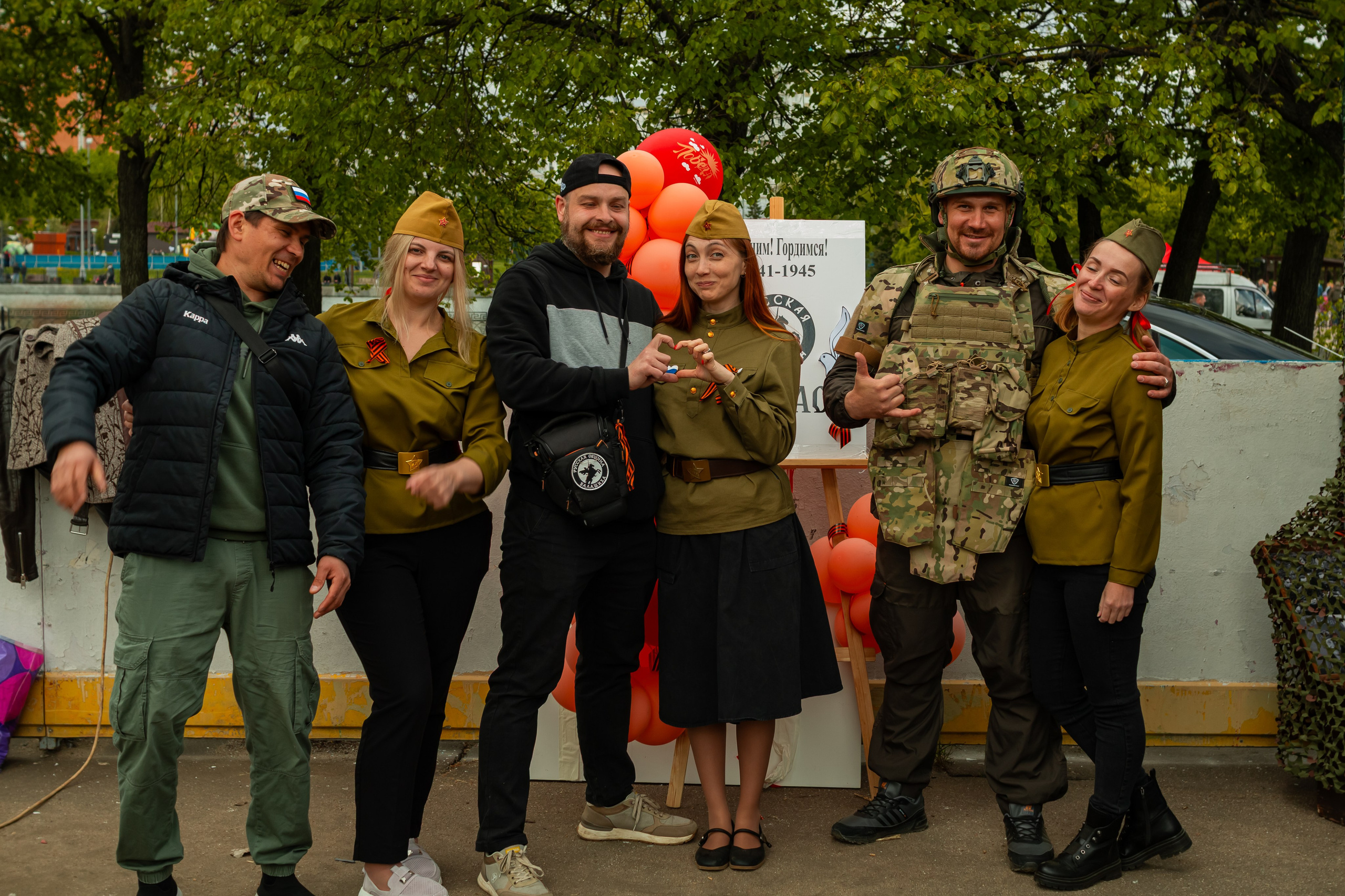 Репортаж с 9 мая 2025 года, День Победы! ВАО Москва. Фотограф Илья Варакин