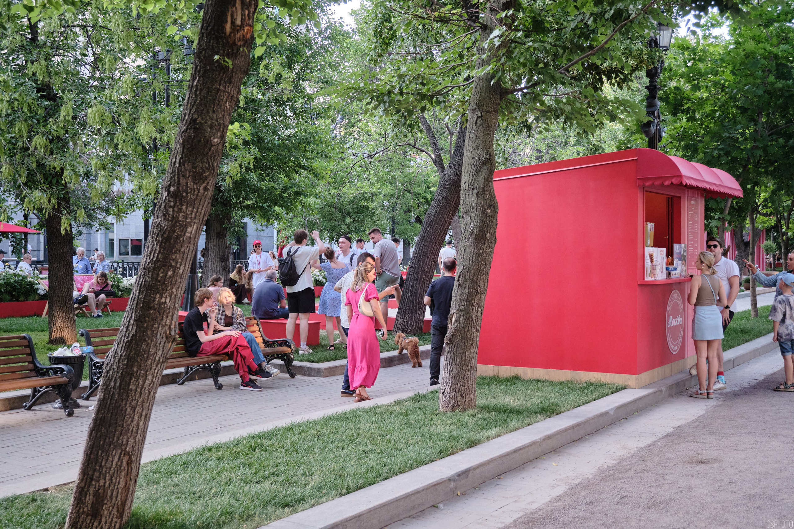 Бульвары для всех l Лето в Москве. Фотографъ Сергѣевъ. Поймать мгновеніе