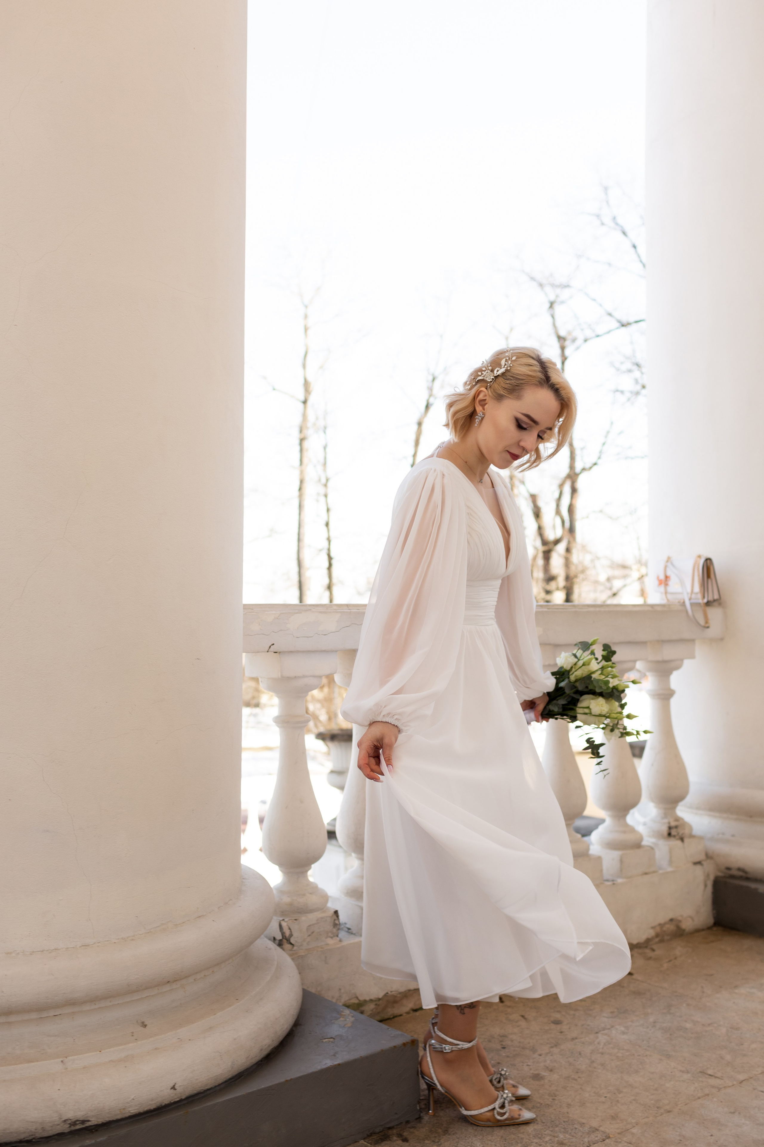 Свадебная фотосессия в Пушкине. Свадебный фотограф Кирилл Белый