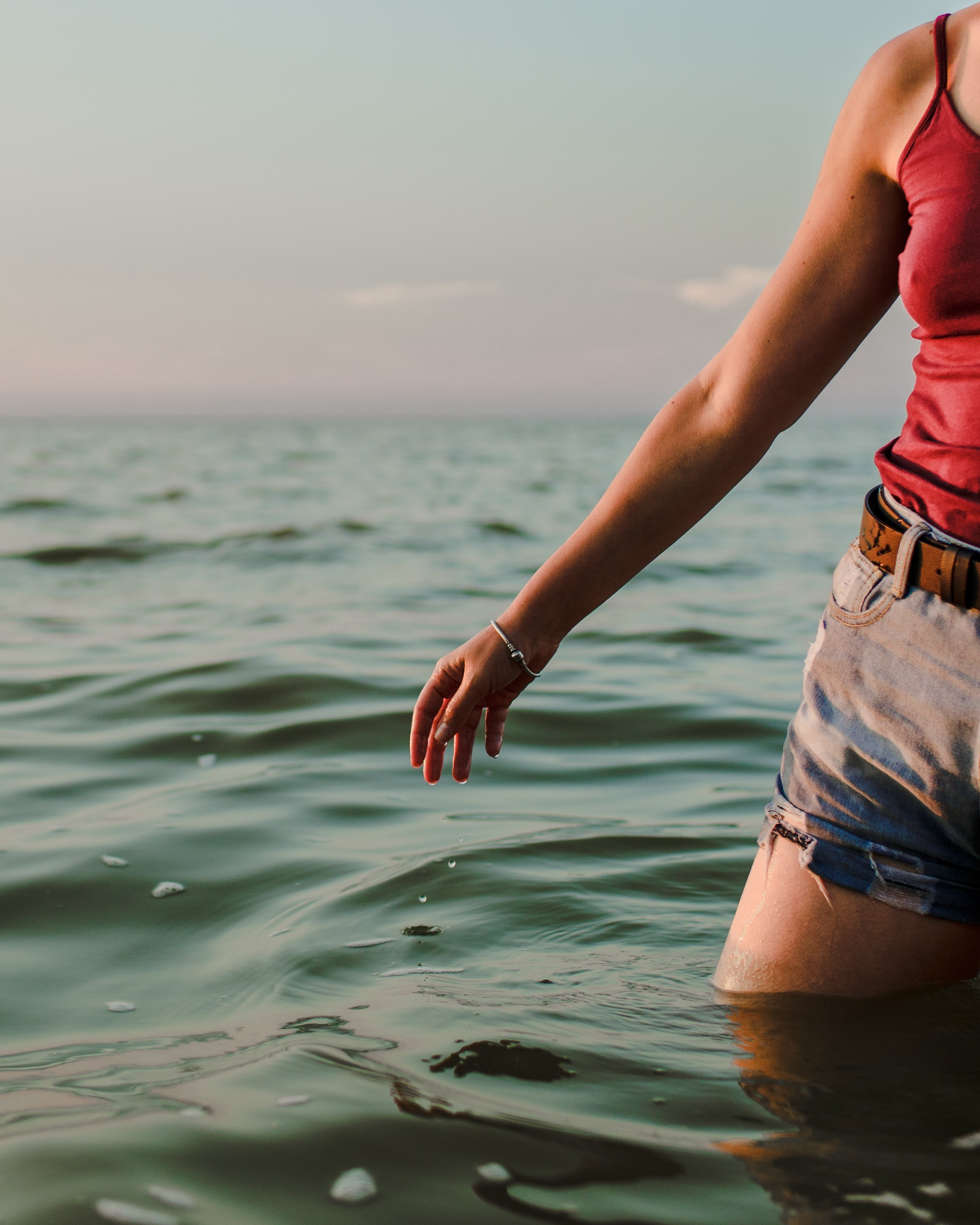 Портрет на море. Свадебный фотограф Кирилл Белый