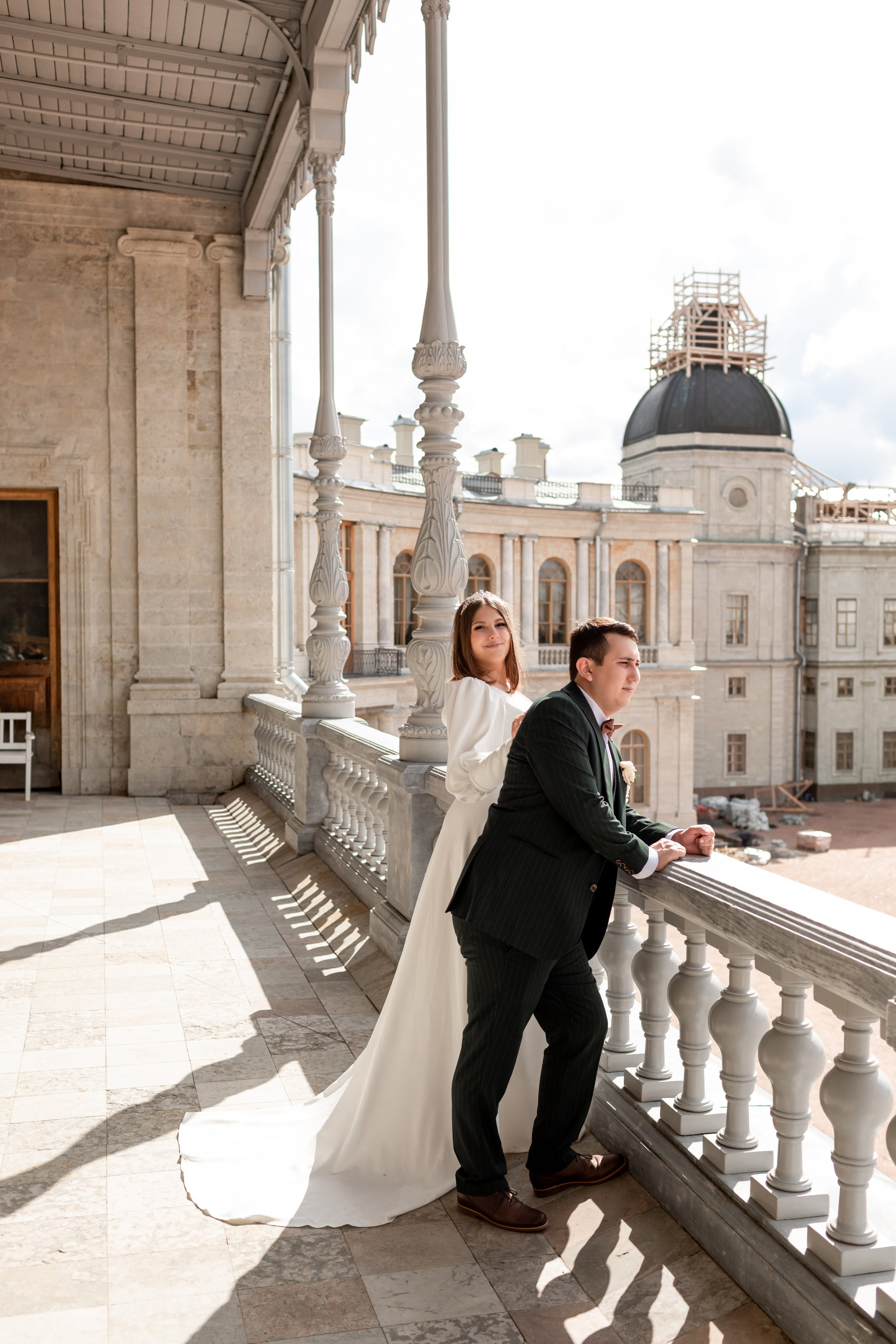 Свадебная фотосессия в Пушкине. Свадебный фотограф Кирилл Белый