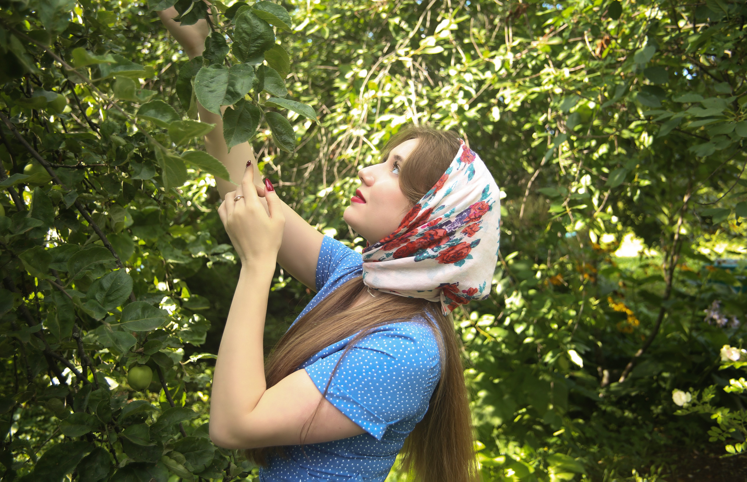 Съемки на улице