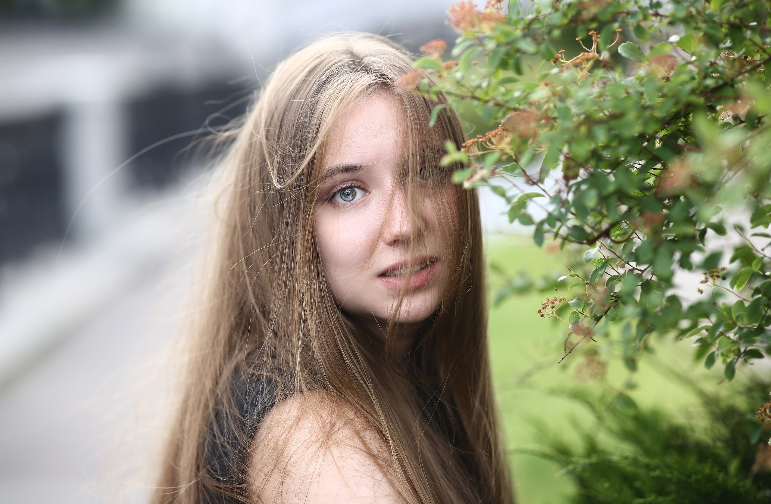 Съемки на улице