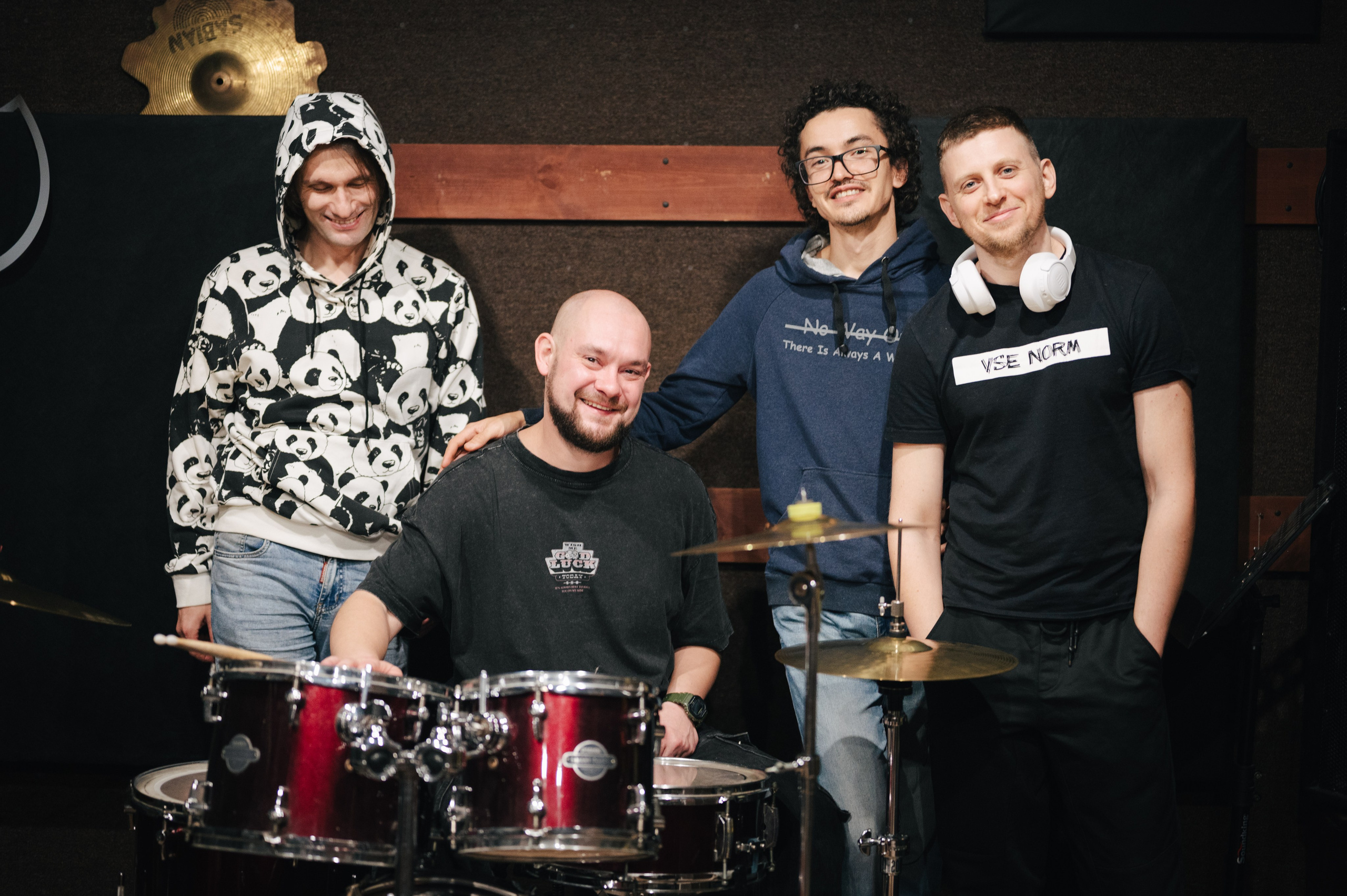 Репетиция группы «Прячемся!!!». Фотограф Анна Темнова. Пенза