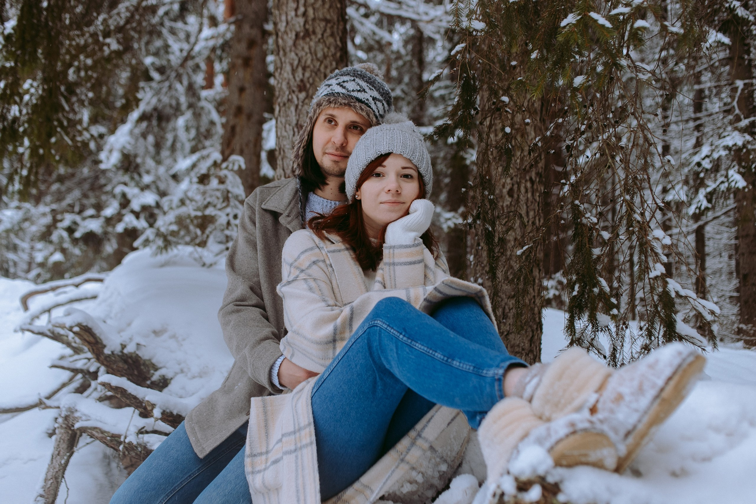 Даша и Арман, Комаровская экотропа. Интерьерный фотограф и видеограф в Санкт-Петербурге Вадим Балбашевский