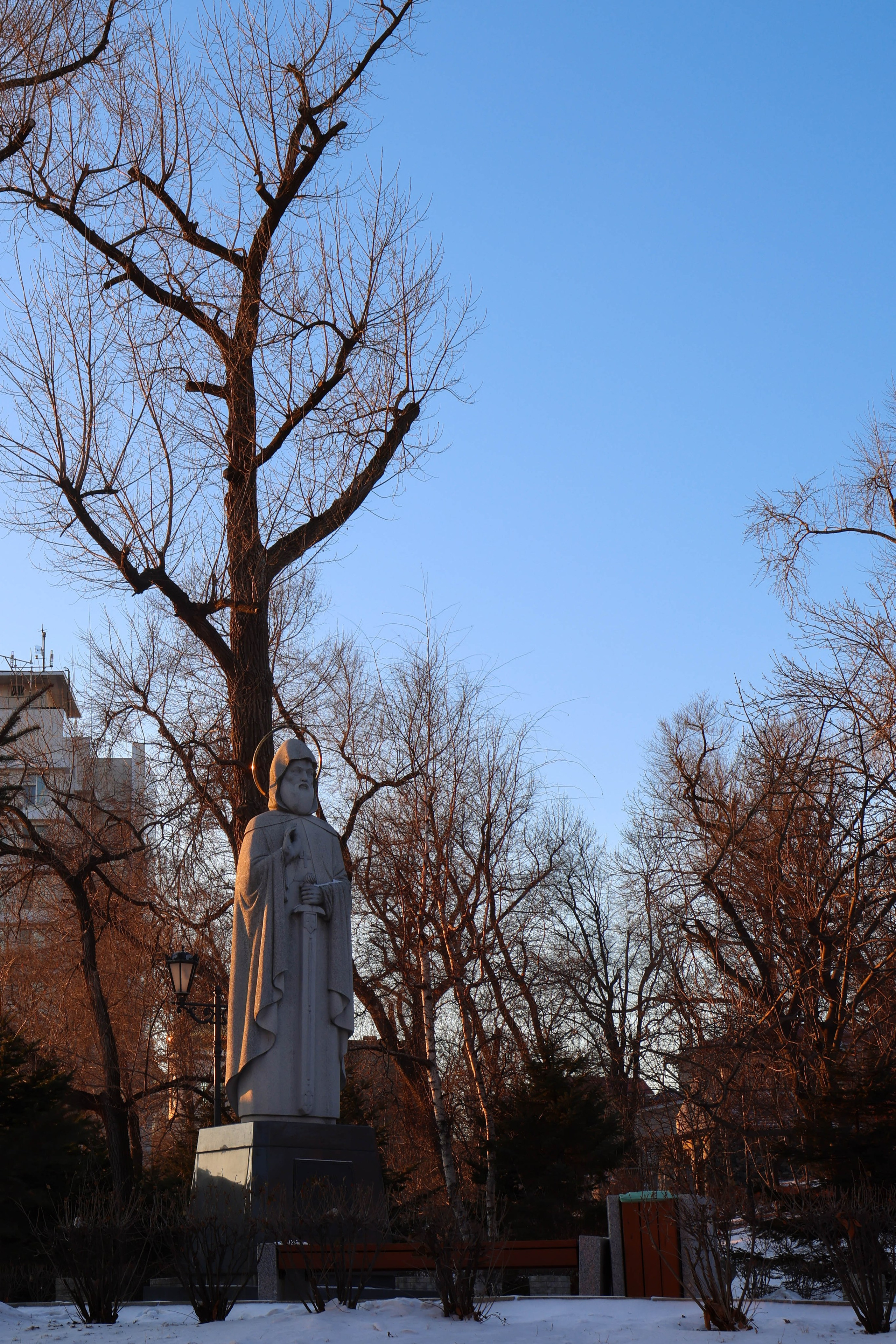 Центральные улицы. Турист оптимист