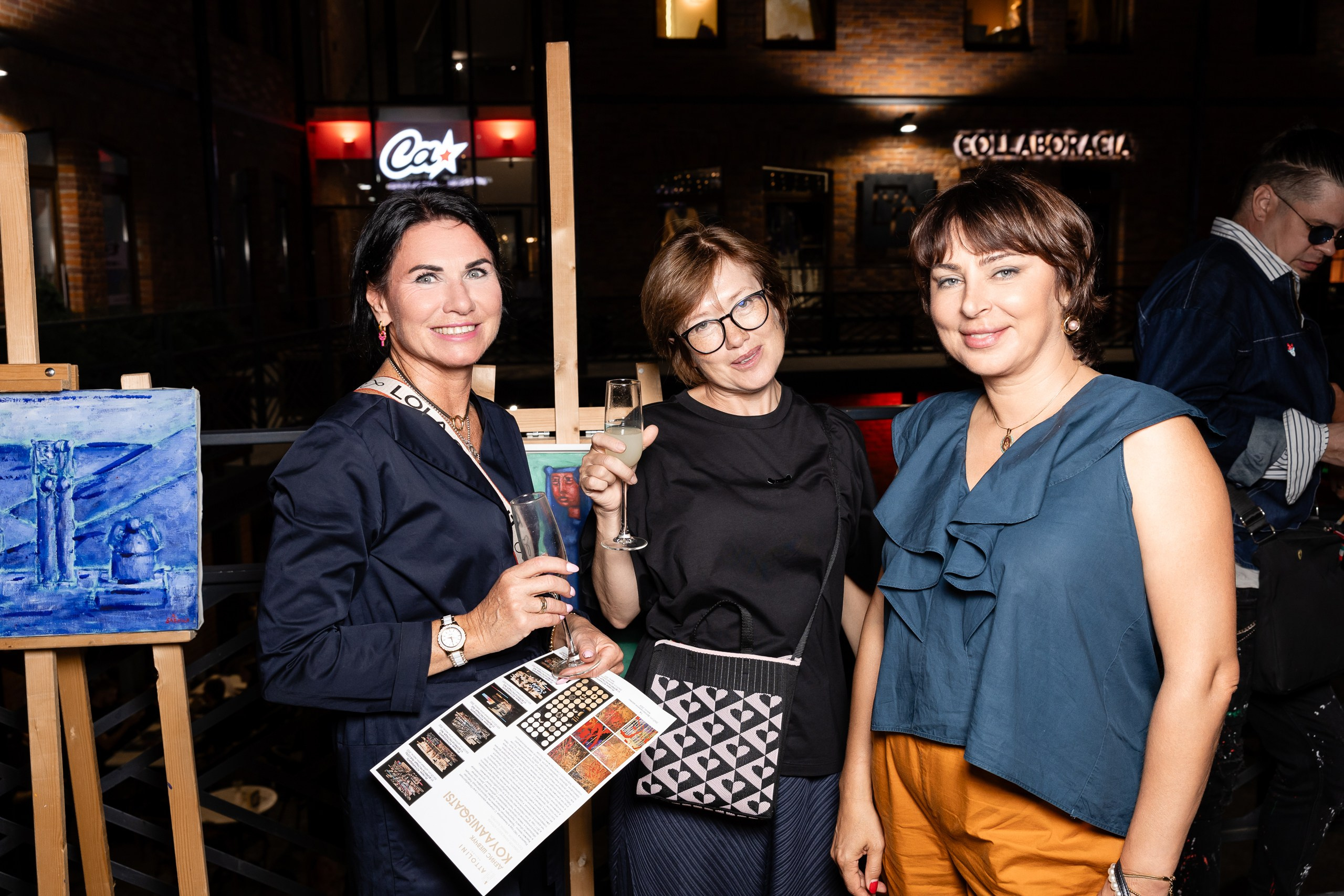 Выставка работ Дениса Шевчука в ресторане Attolini. Фотограф в Санкт-Петербурге — Сергей Петров