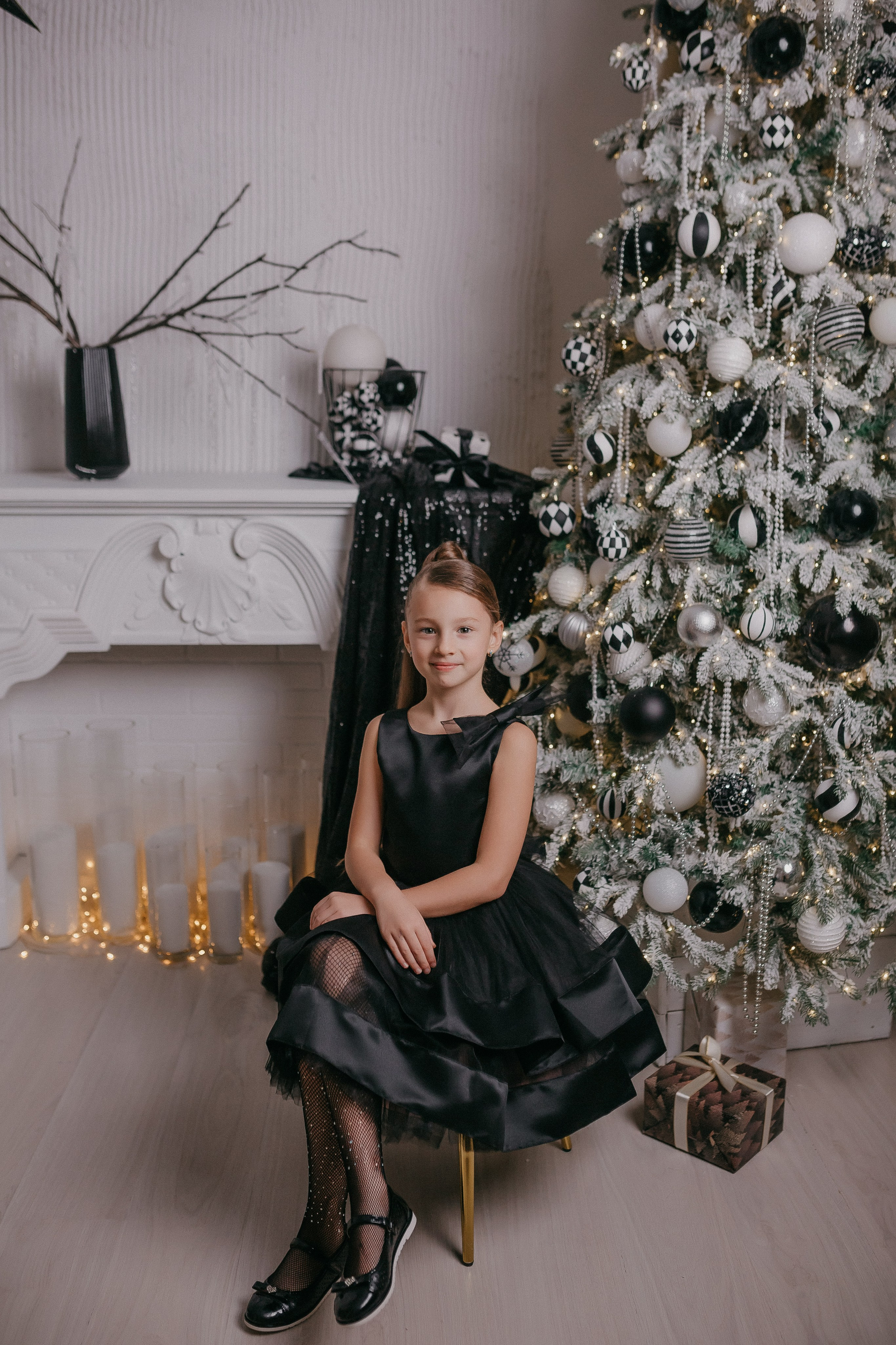 Девочки в чёрном. Семейный фотограф в Сургуте