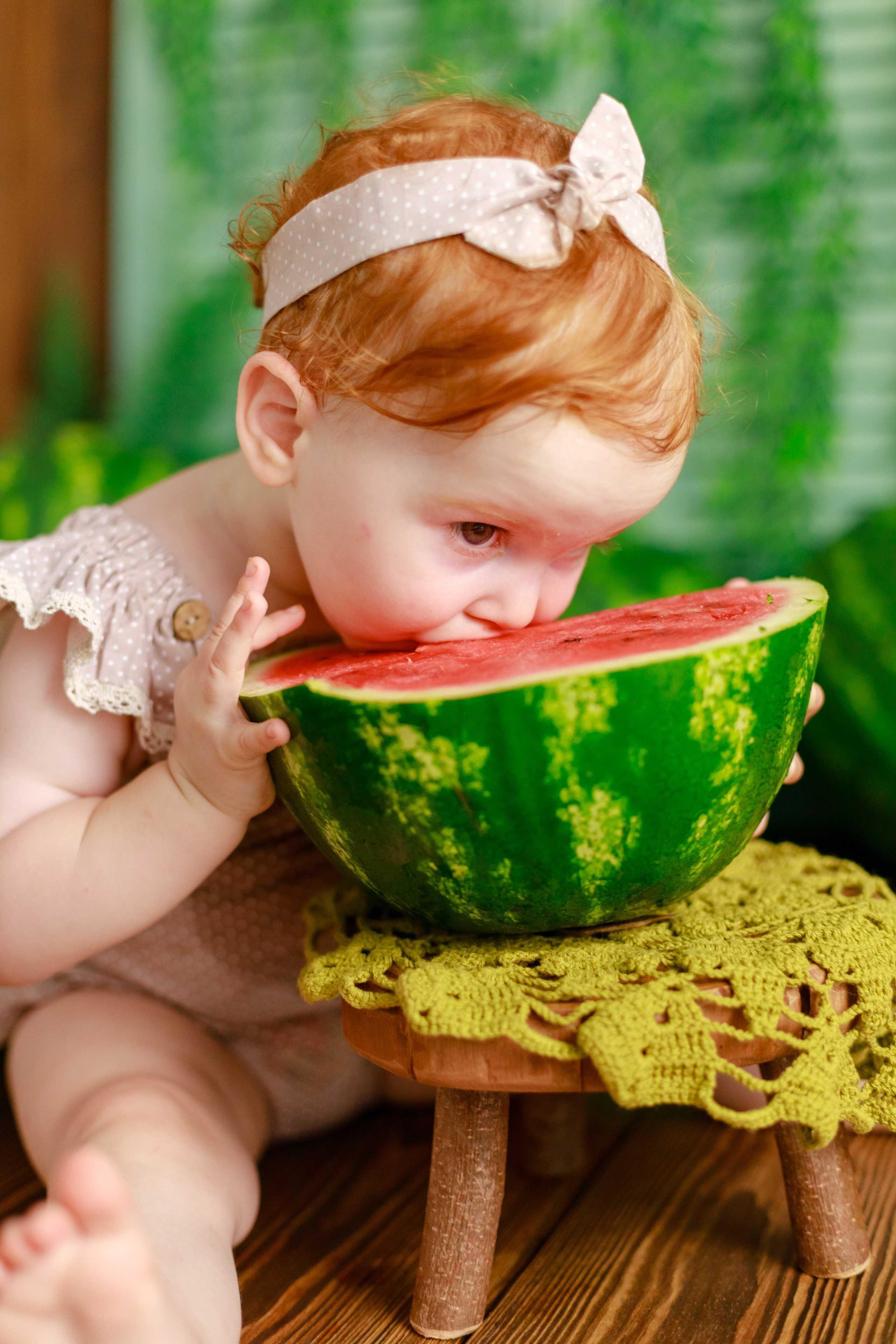 Детская арбузная фотосессия в Краснодаре. Детский и семейный фотограф в Краснодаре Альбина Морозова