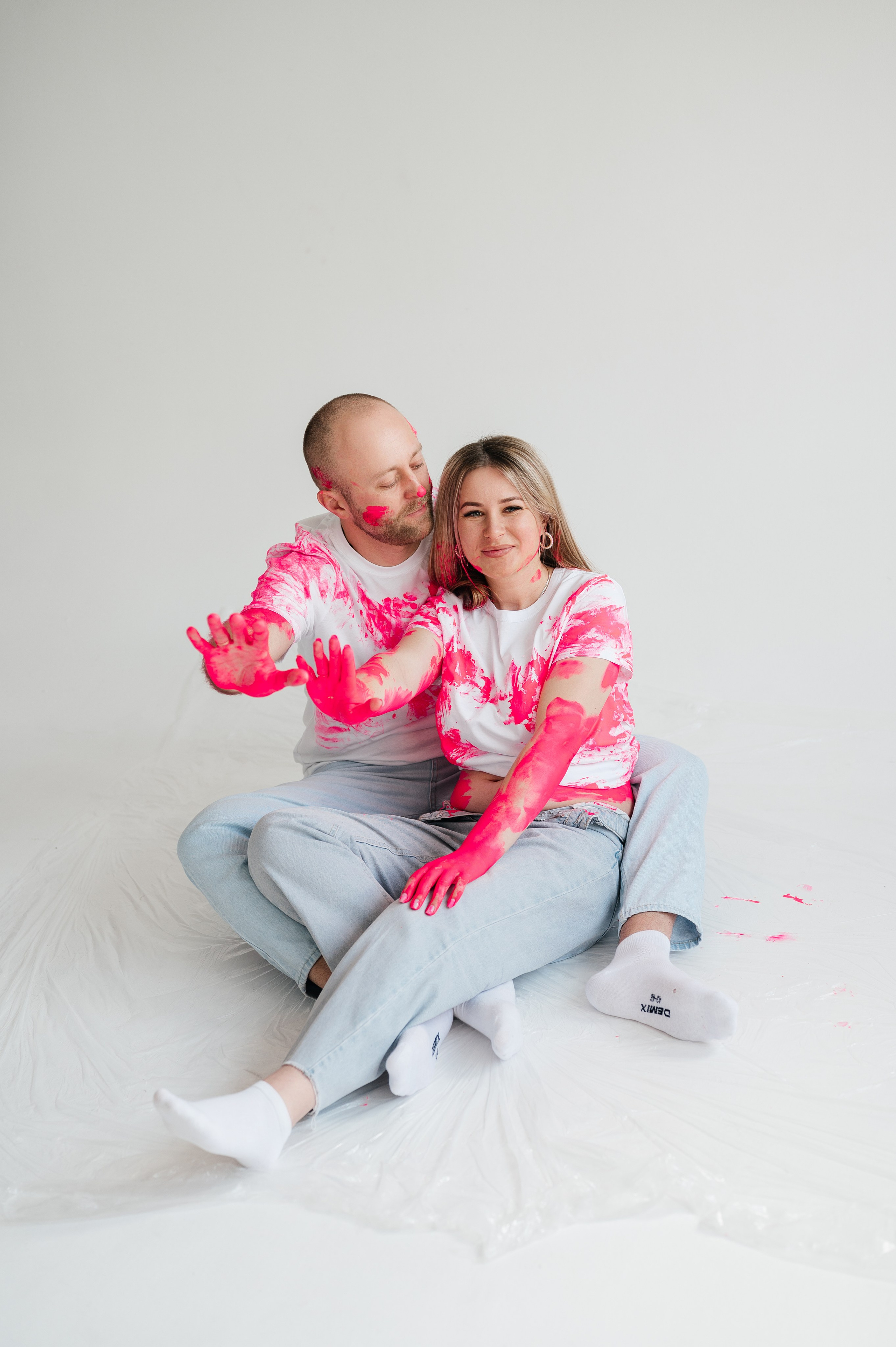 Гендер пати с красками. Свадебный и семейный фотограф в Краснодаре Алина Мельник